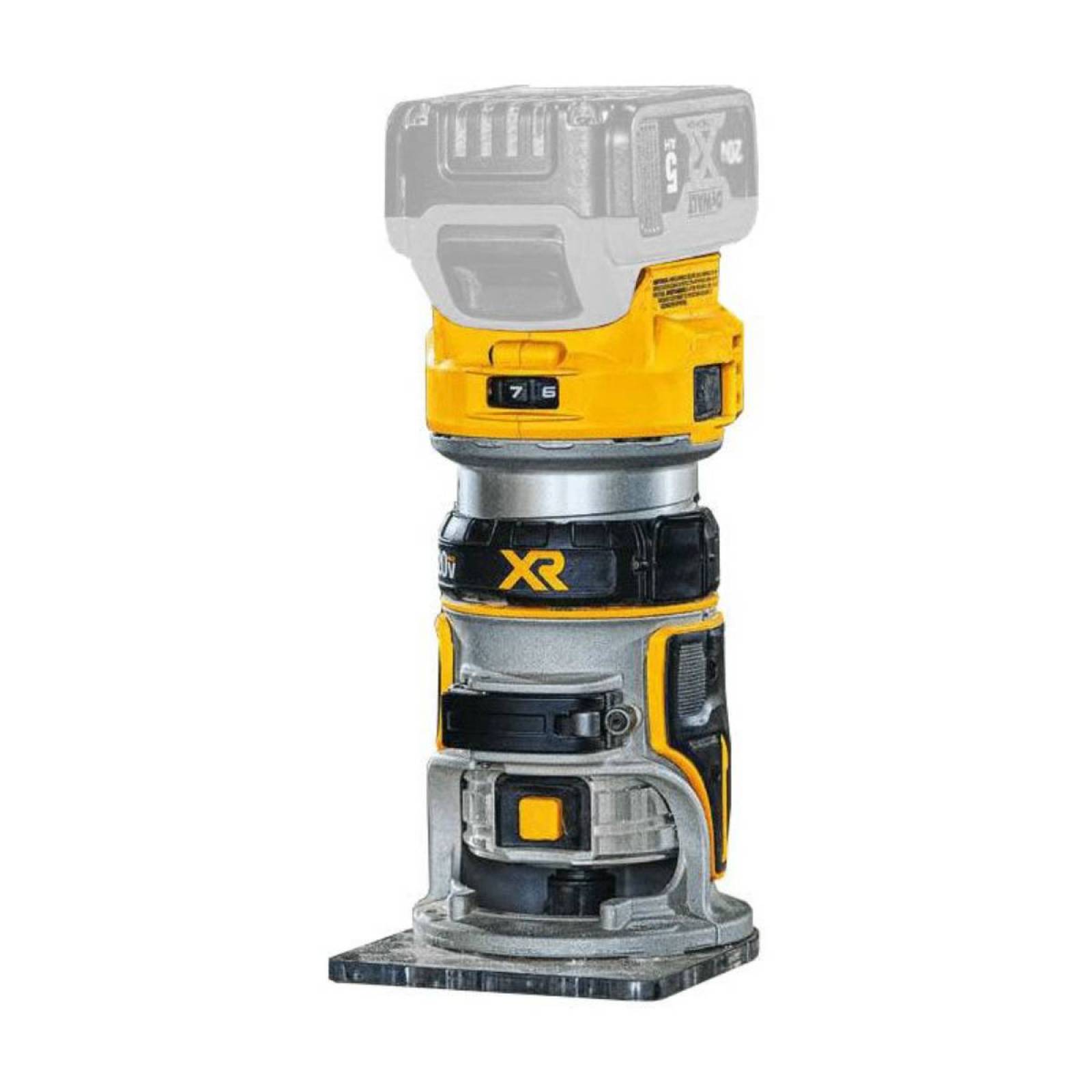 Router Rebajadora Inalambrica 20v Sin Bateria Dcw600b Dewalt 