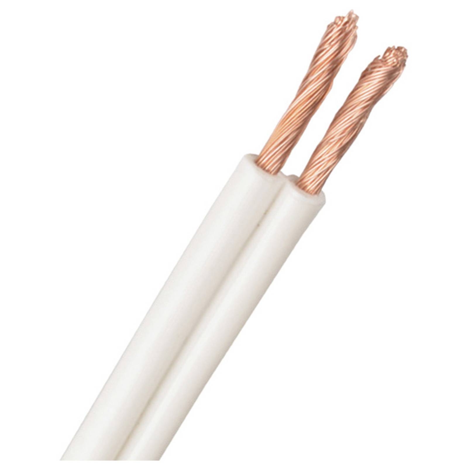 Cable Cordon Spt Conductores Paralelo Blanco 16Awg 100M Iusa
