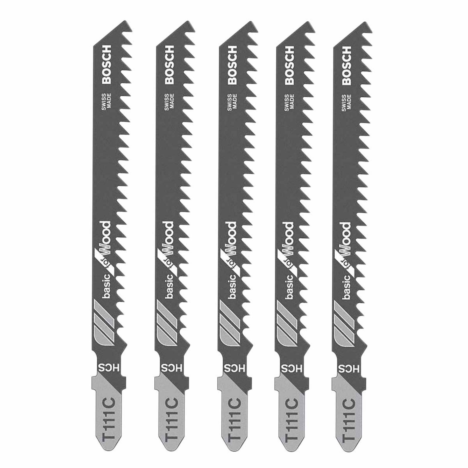 Segueta Caladora "t" Para Madera 5 P Basica Rapido T111C Bosch