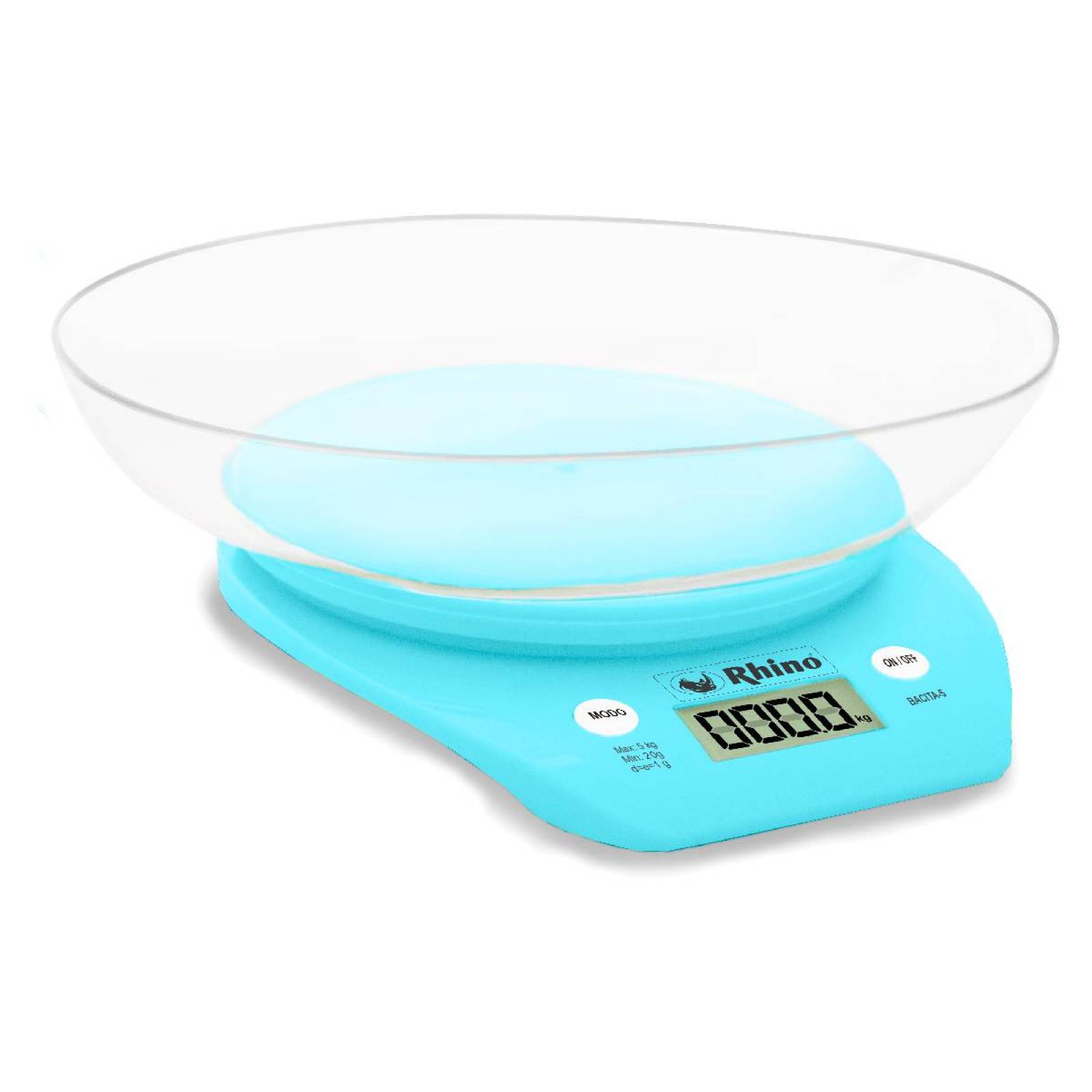 Bascula Gramera De Cocina  Electronica 5 kg BACITA-5 Rhino