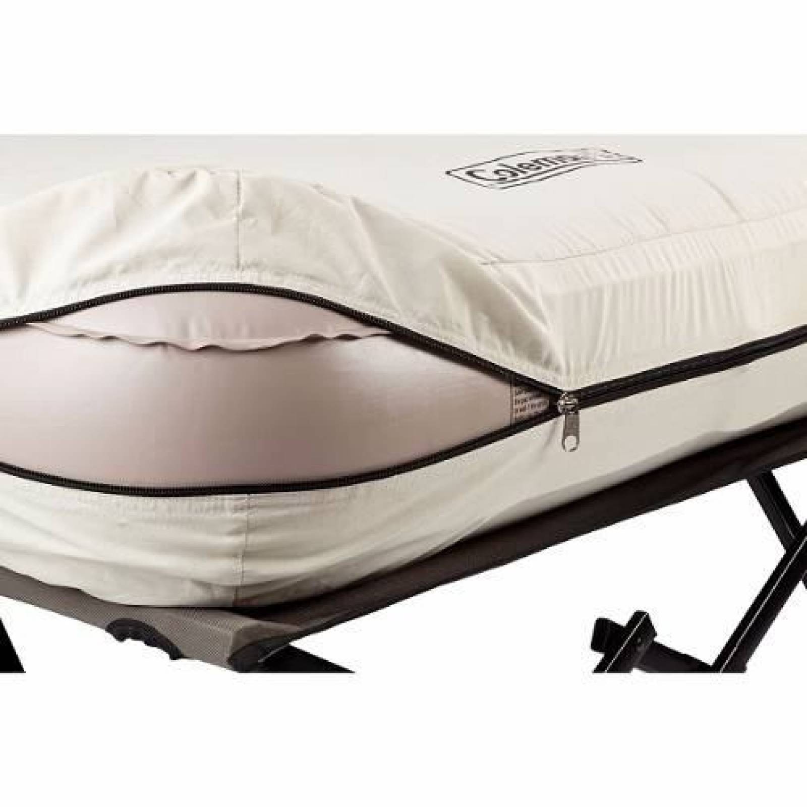 Catre Con Colchon Individual Inflable Airbed Y Bomba Coleman 