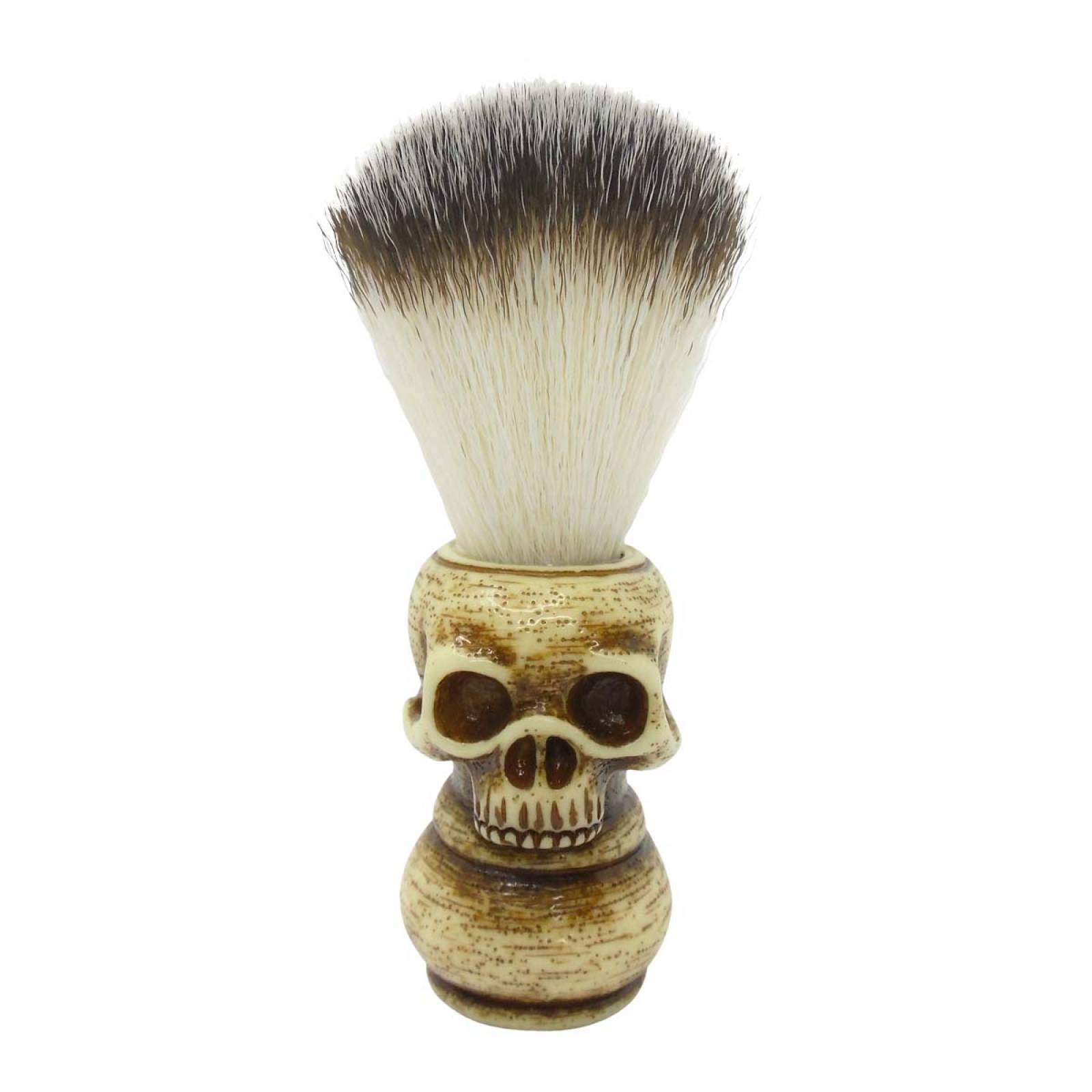 Brocha Bledo Afeitar Cabello Calavera Barbero Peluquero Lobo