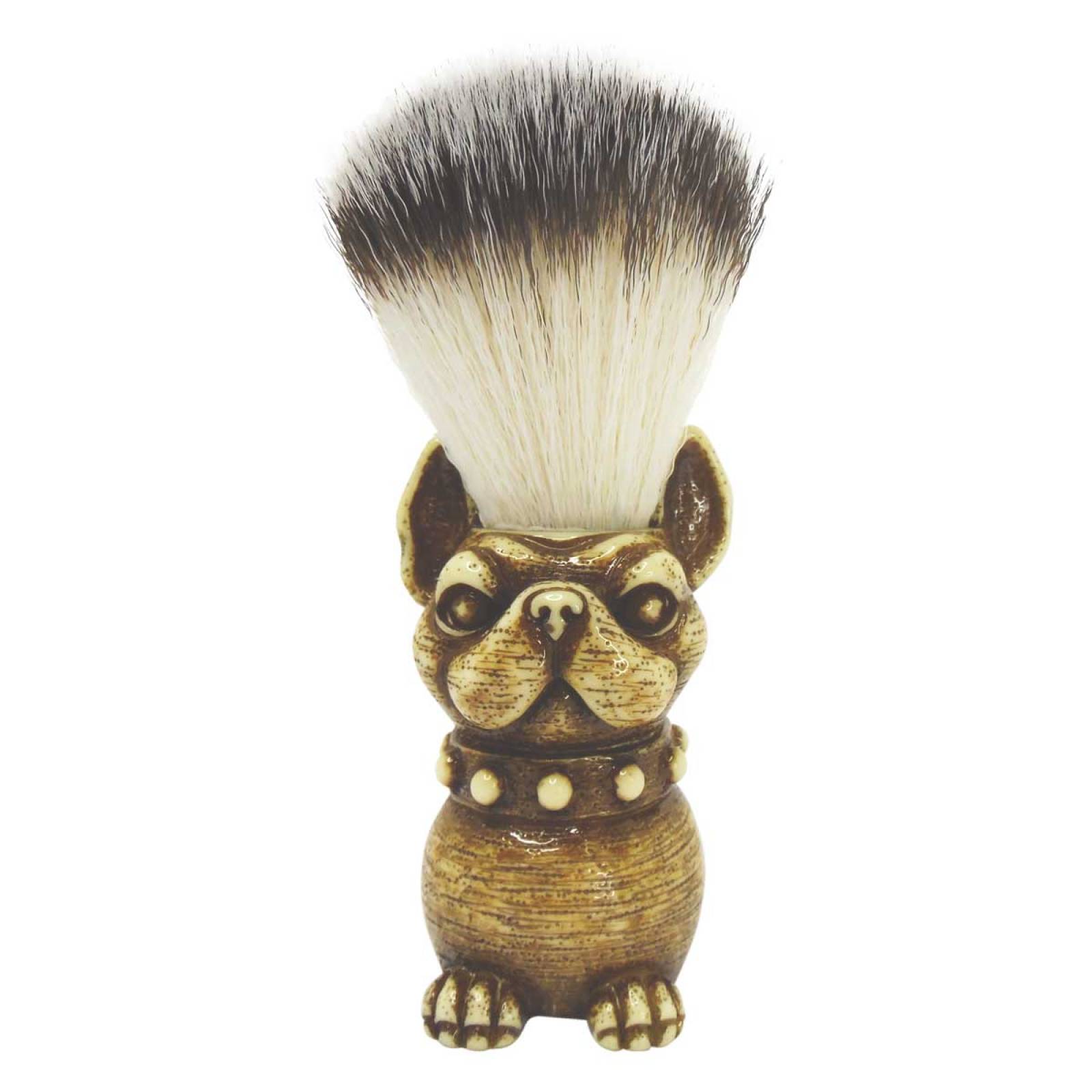 Brocha de Afeitar Perro Resina Barber Pro 1859-00 Lobo 
