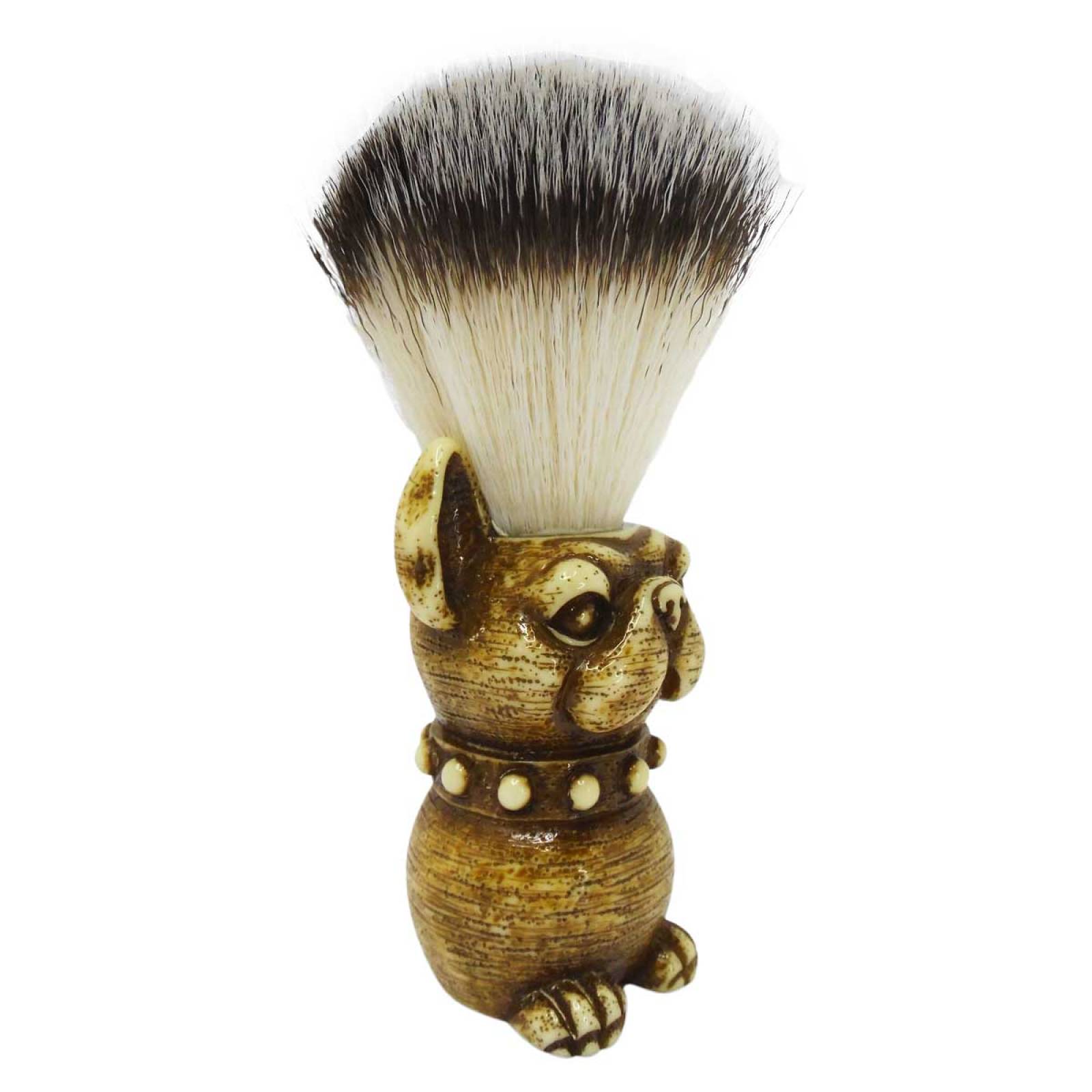 Brocha de Afeitar Perro Resina Barber Pro 1859-00 Lobo 