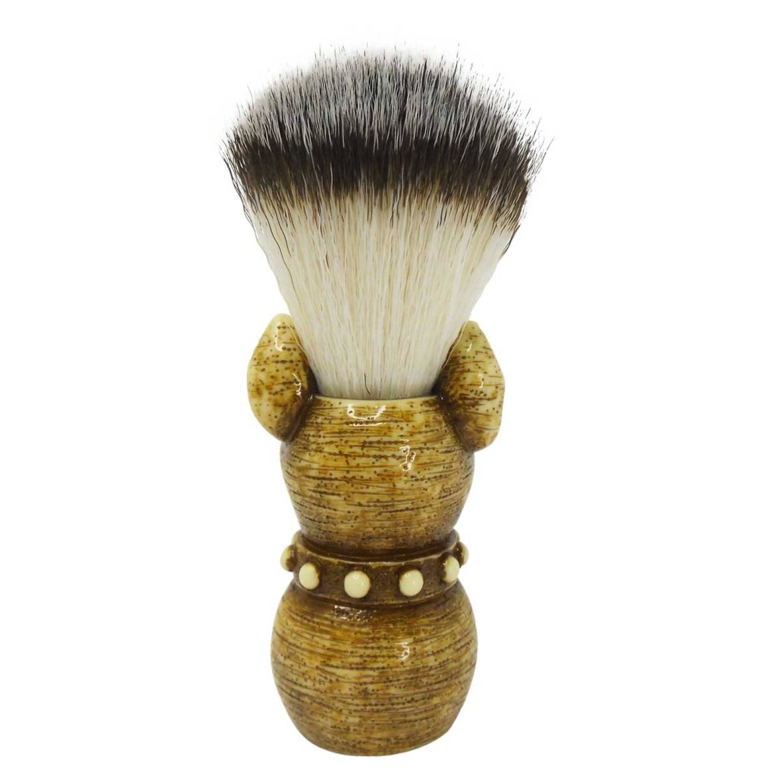 Brocha de Afeitar Perro Resina Barber Pro 1859-00 Lobo 