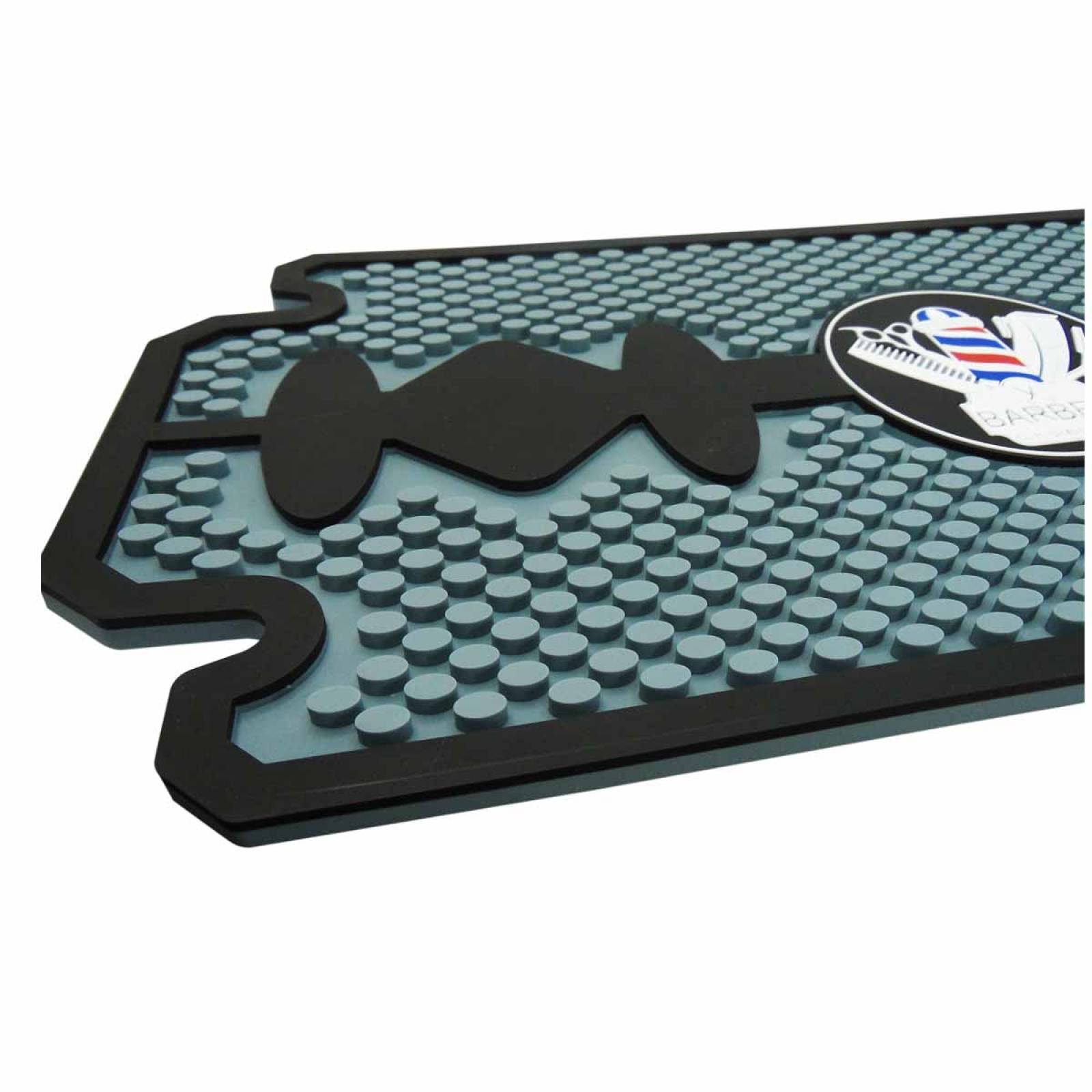 Tapete De Silicon 44x19 Cm Para Mesa Barbero Peluquero Lobo