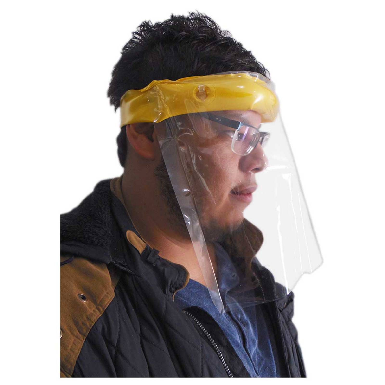 Careta Mascarilla Inflable Protector Cubre Cara Boca Ojos