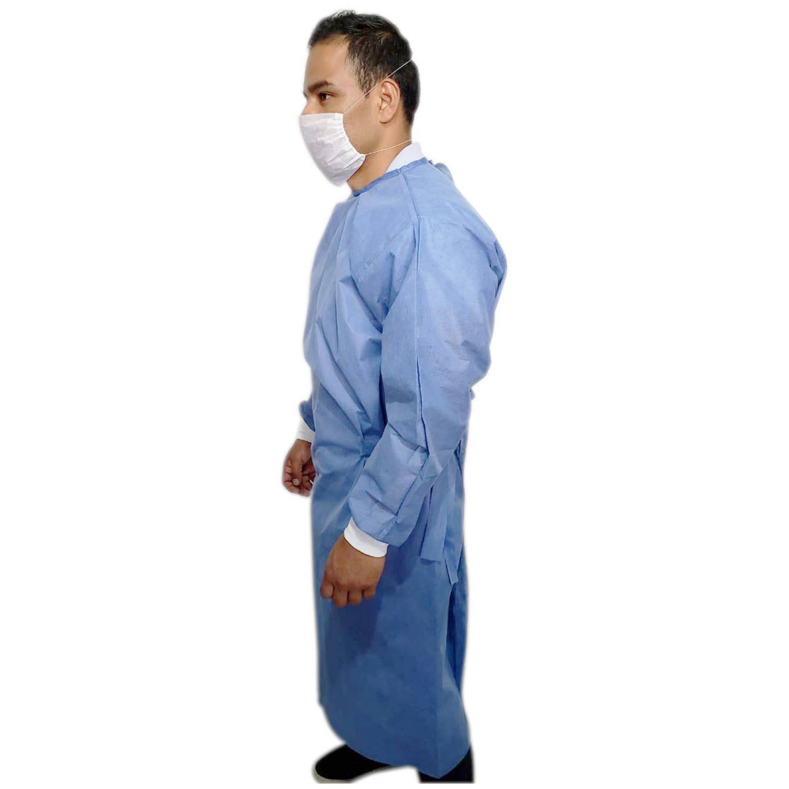 Bata Quirurjica Desechable Medico Cirujano Quirofano 10 Piezas 