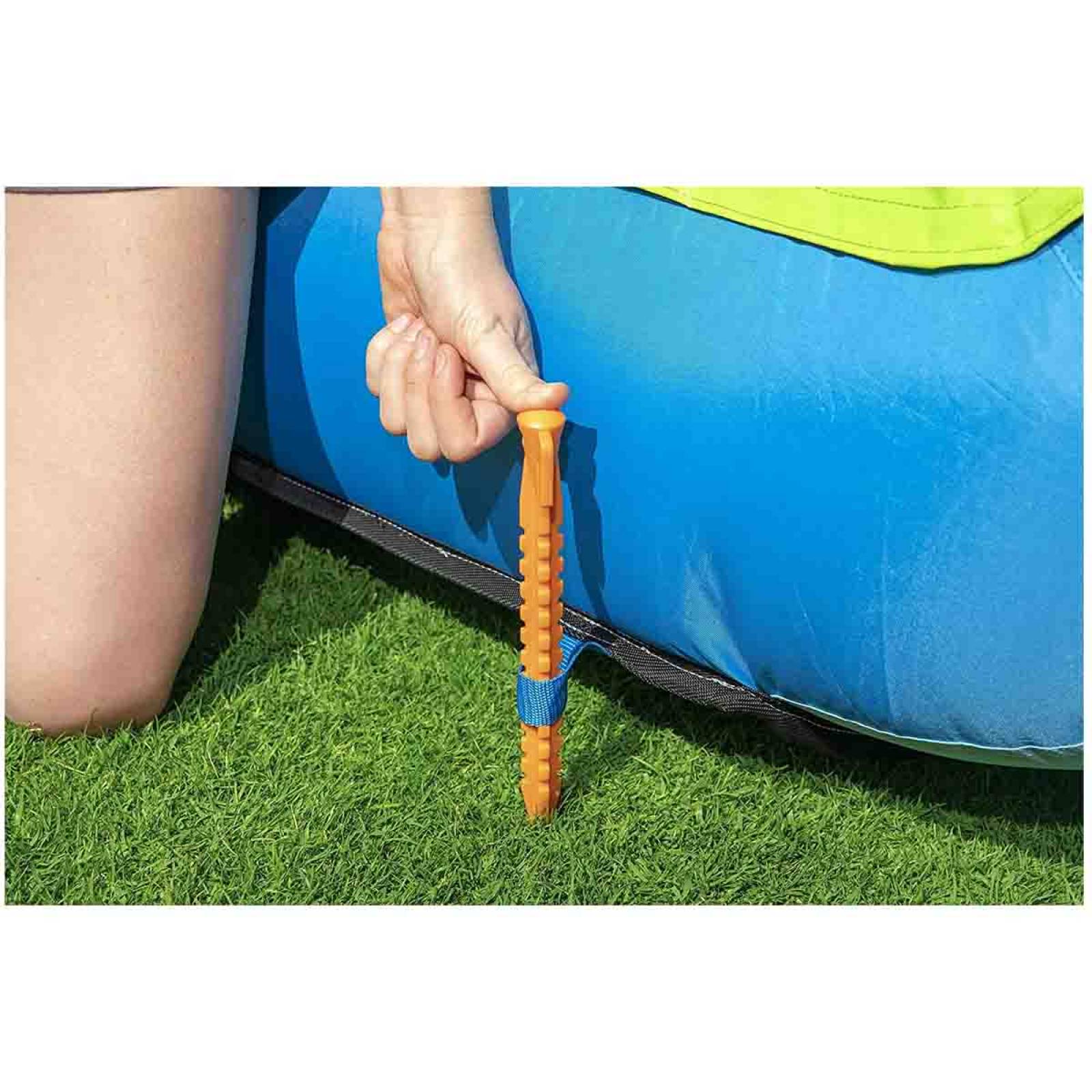 Entrenador Inflable Deportivo Futbol Basquet + Bomba Bestway