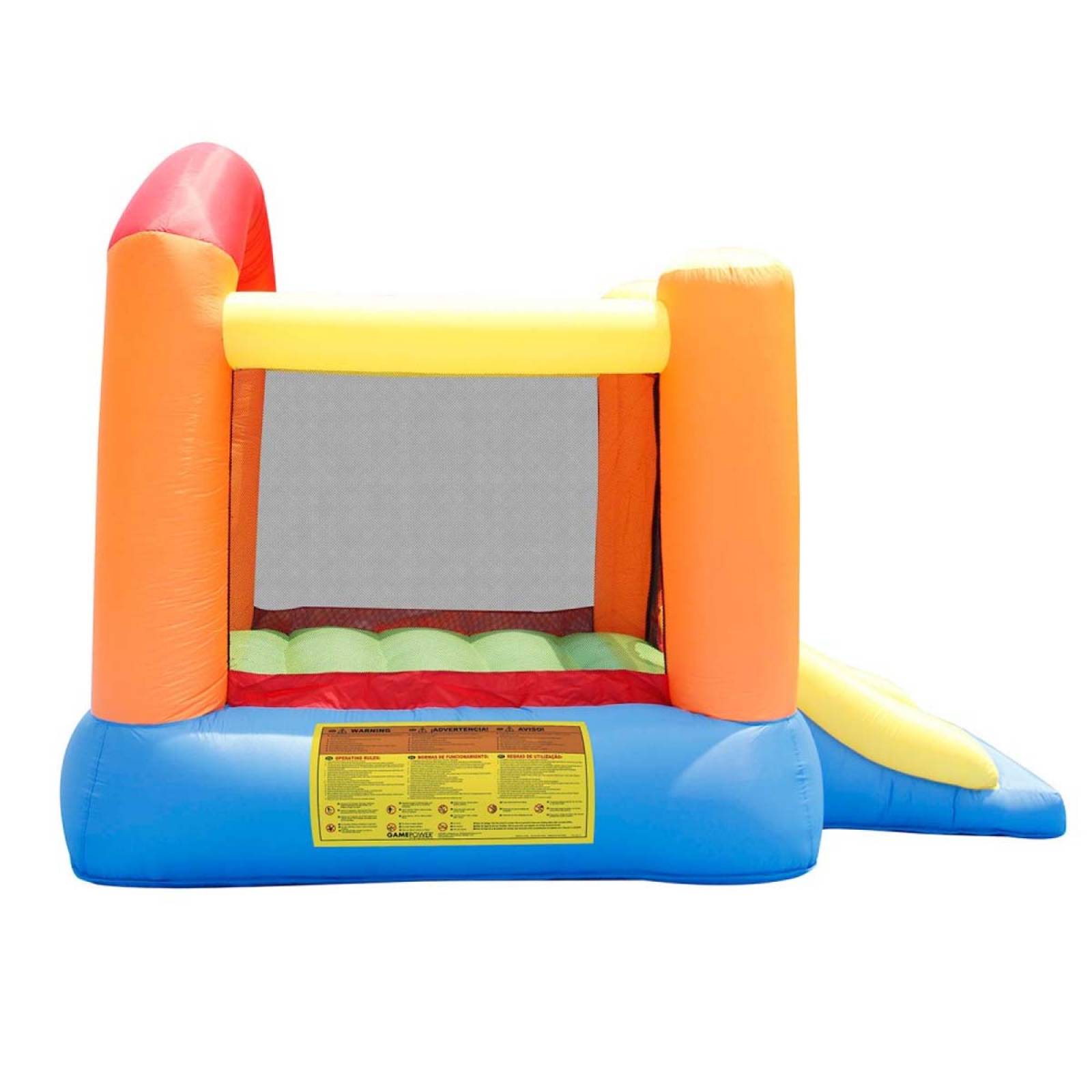 Castillo Brincolin Inflable De Fiestas Para Ninos Game Power