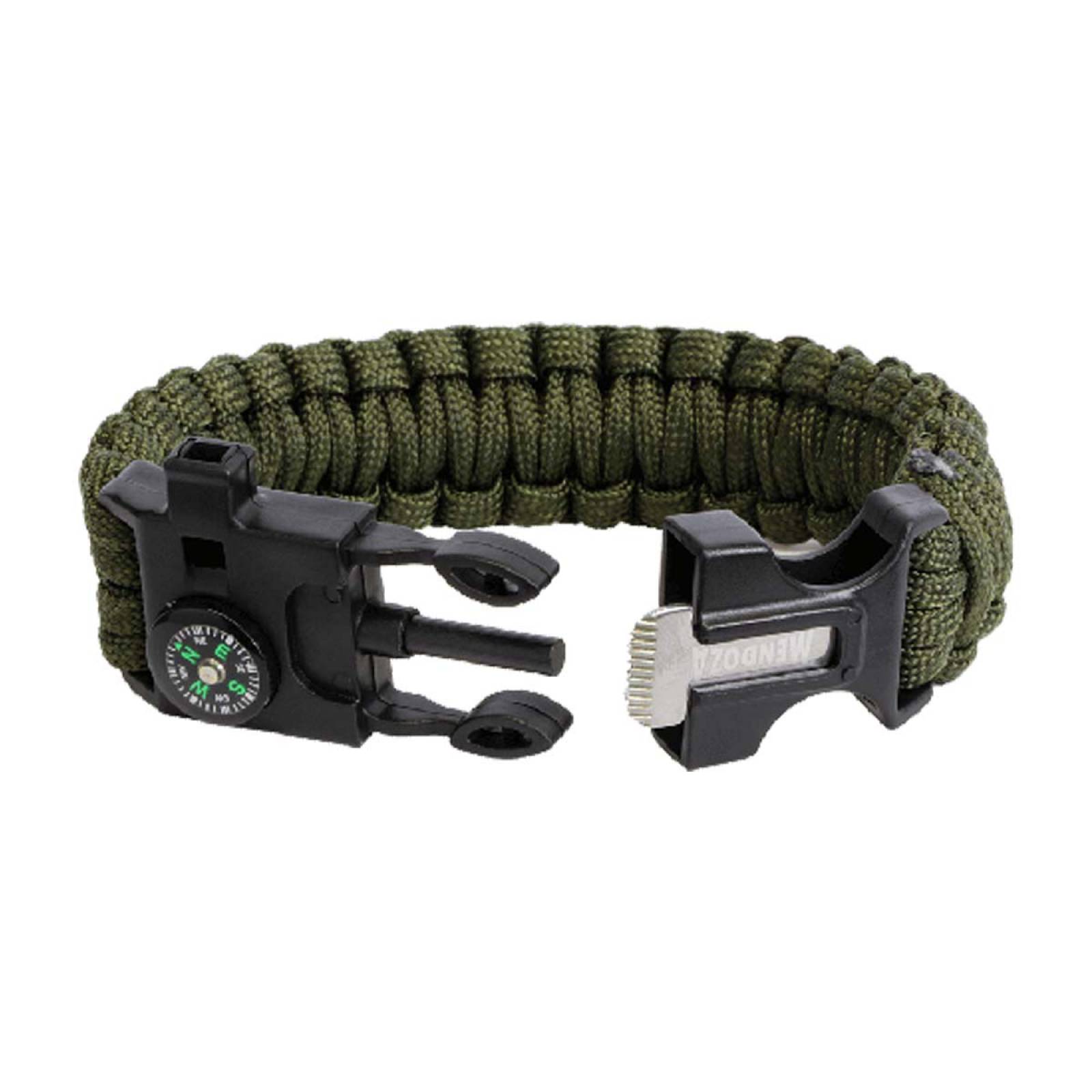 Pulsera Paracord Tactica Supervivencia Con Pedernal Mendoza 