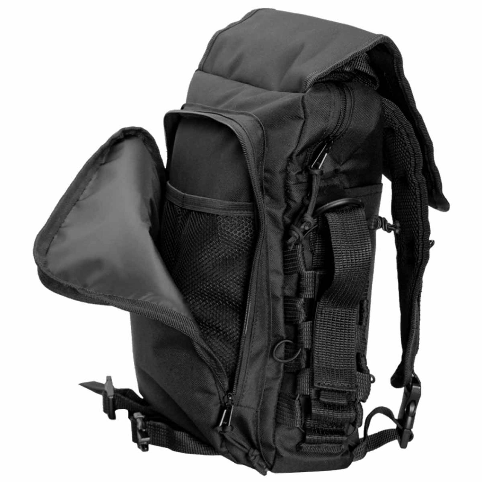 Mochila Backpack Negra Tipo Tactica Militar Campismo Mendoza 