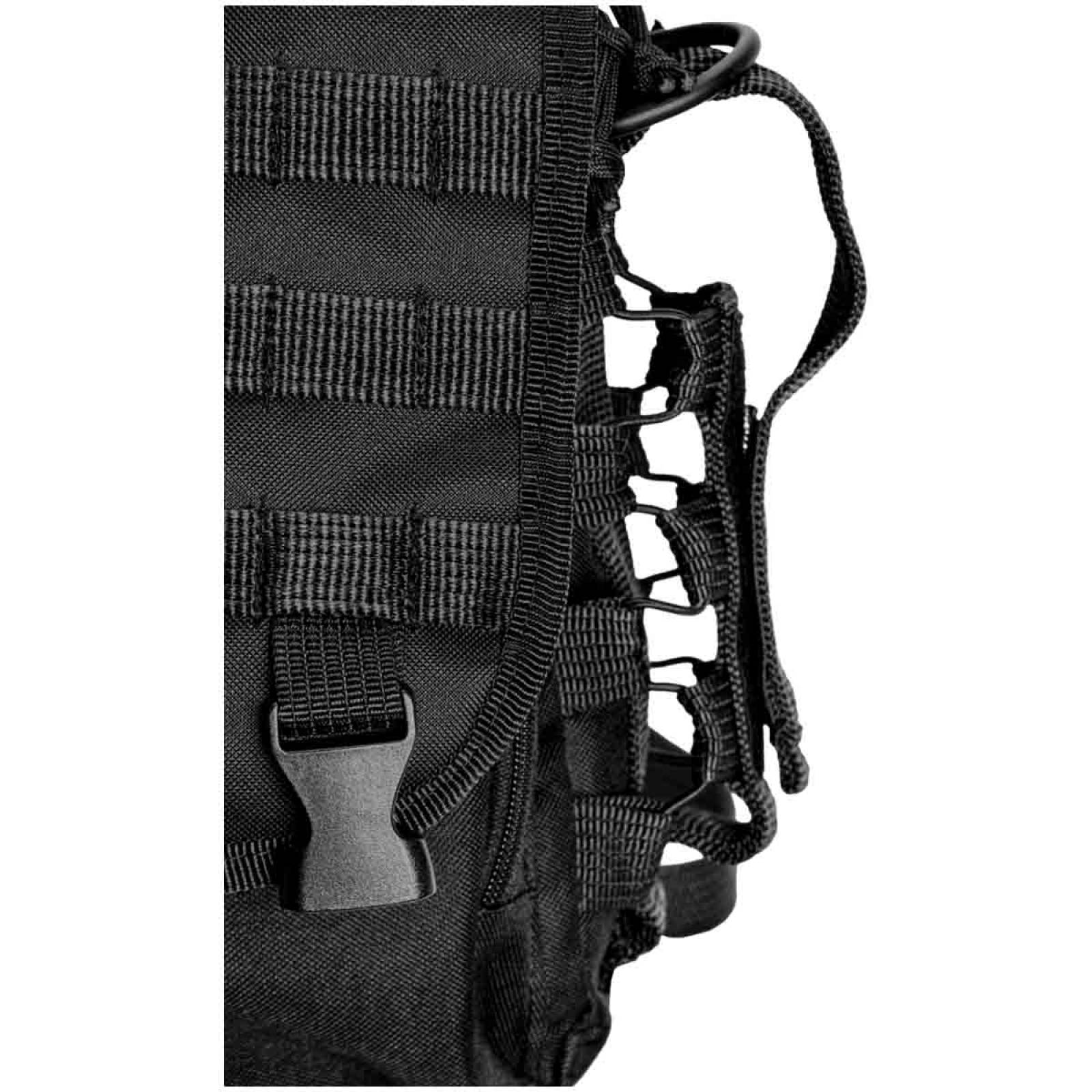 Mochila Backpack Negra Tipo Tactica Militar Campismo Mendoza 