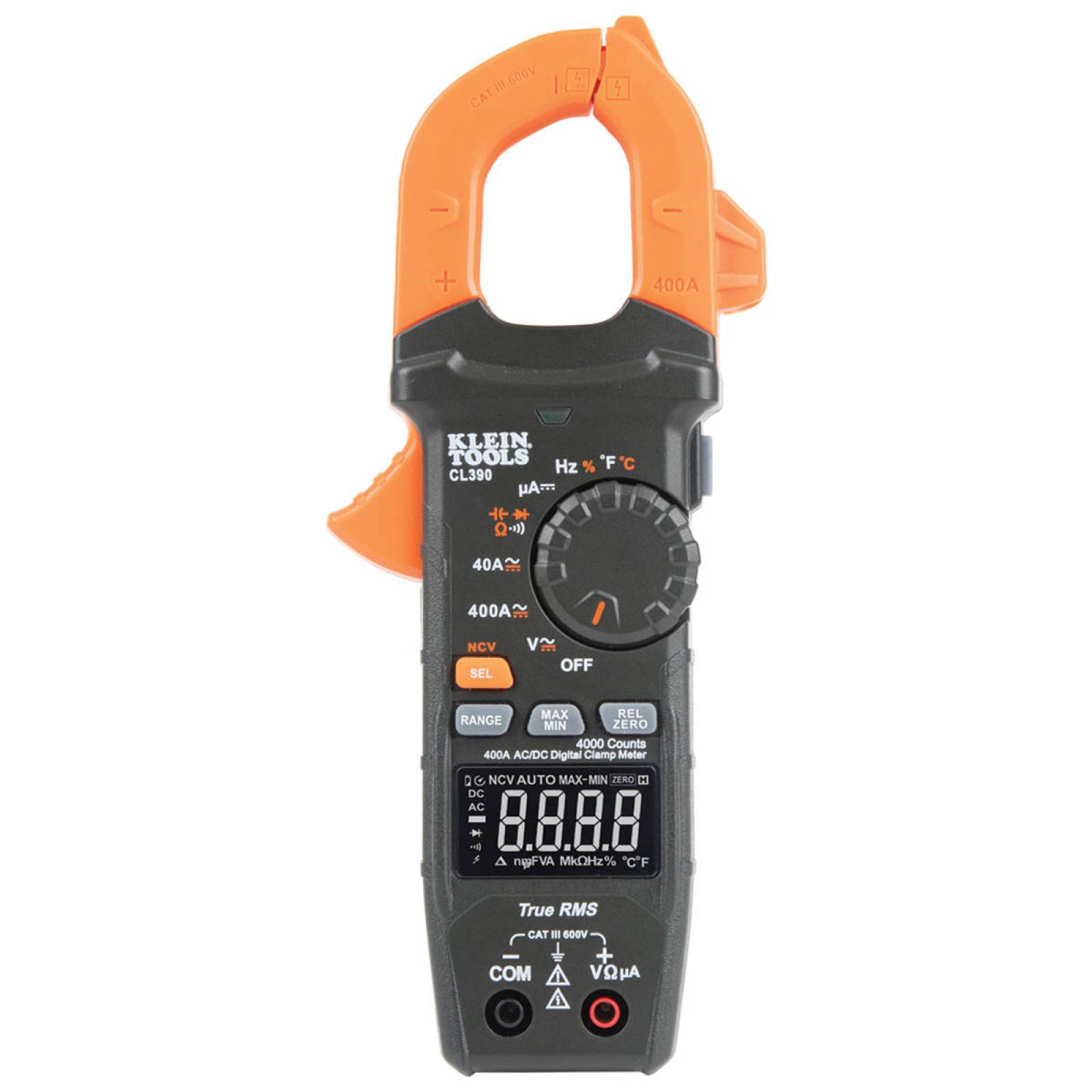 Multímetro Digital De Gancho Rango Automatico Klein Tools 