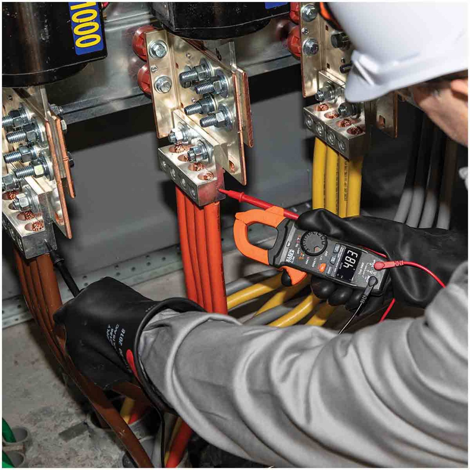 Multímetro Digital De Gancho Rango Automatico Klein Tools 