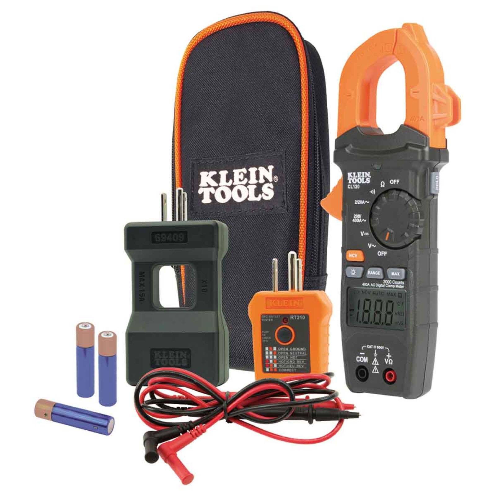 Kit Multimetro Probador Divisor De Linea Klein Tools 