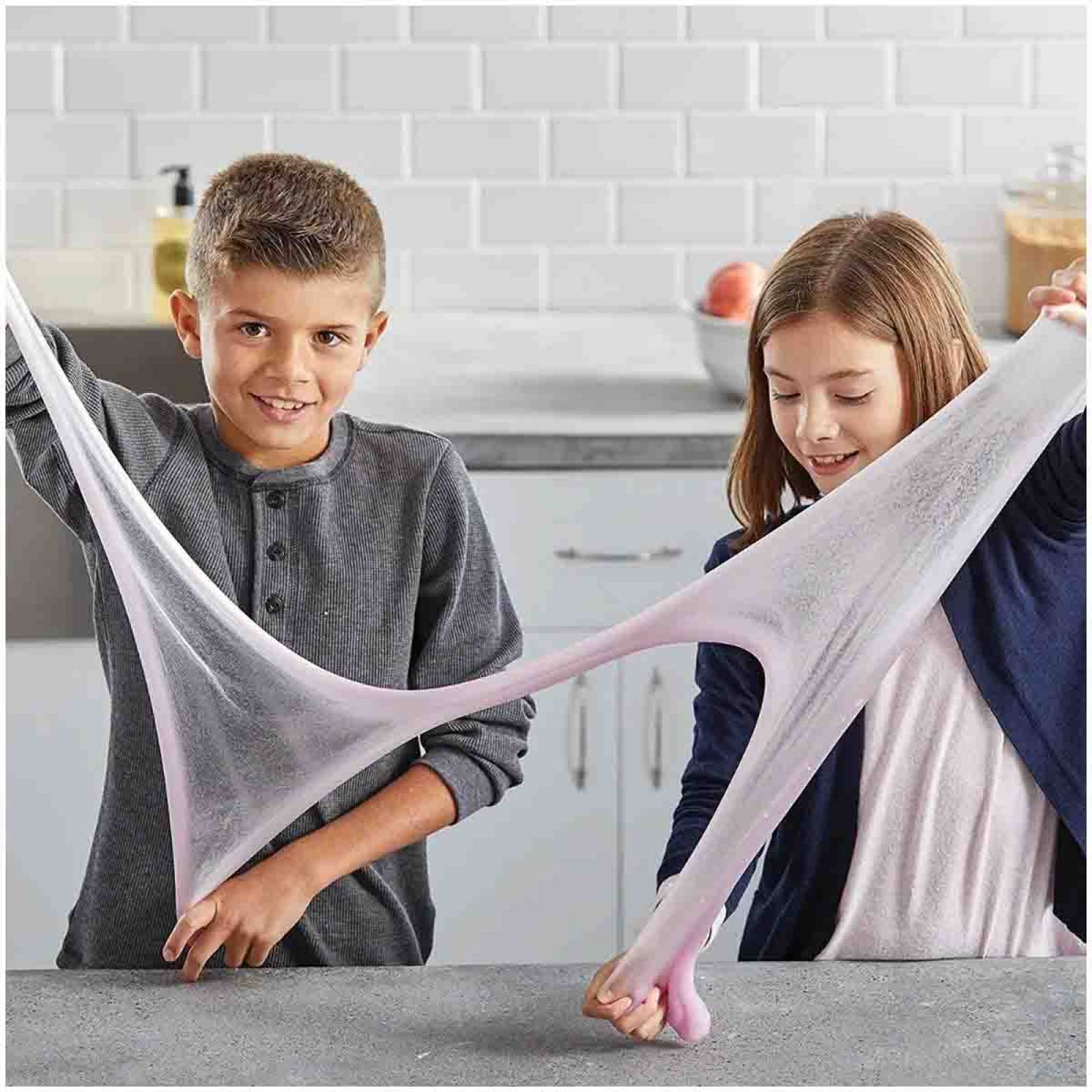 Kit Juego Para Hacer Slime Metalico 4 Pzs Niños Niñas Elmers