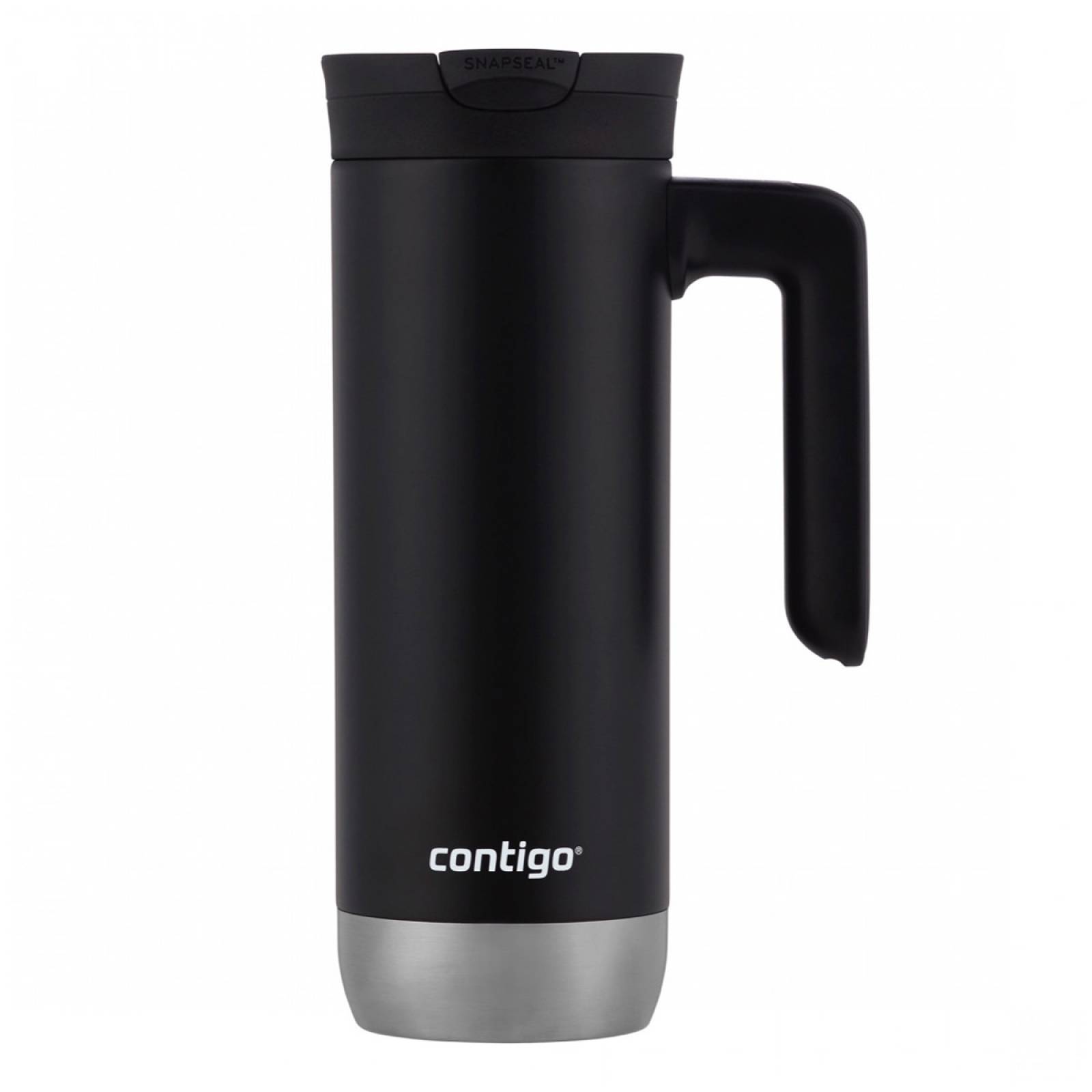 Termo 20oz 591 Ml Tipo Taza Acero Inox Frio Caliente Contigo Negro