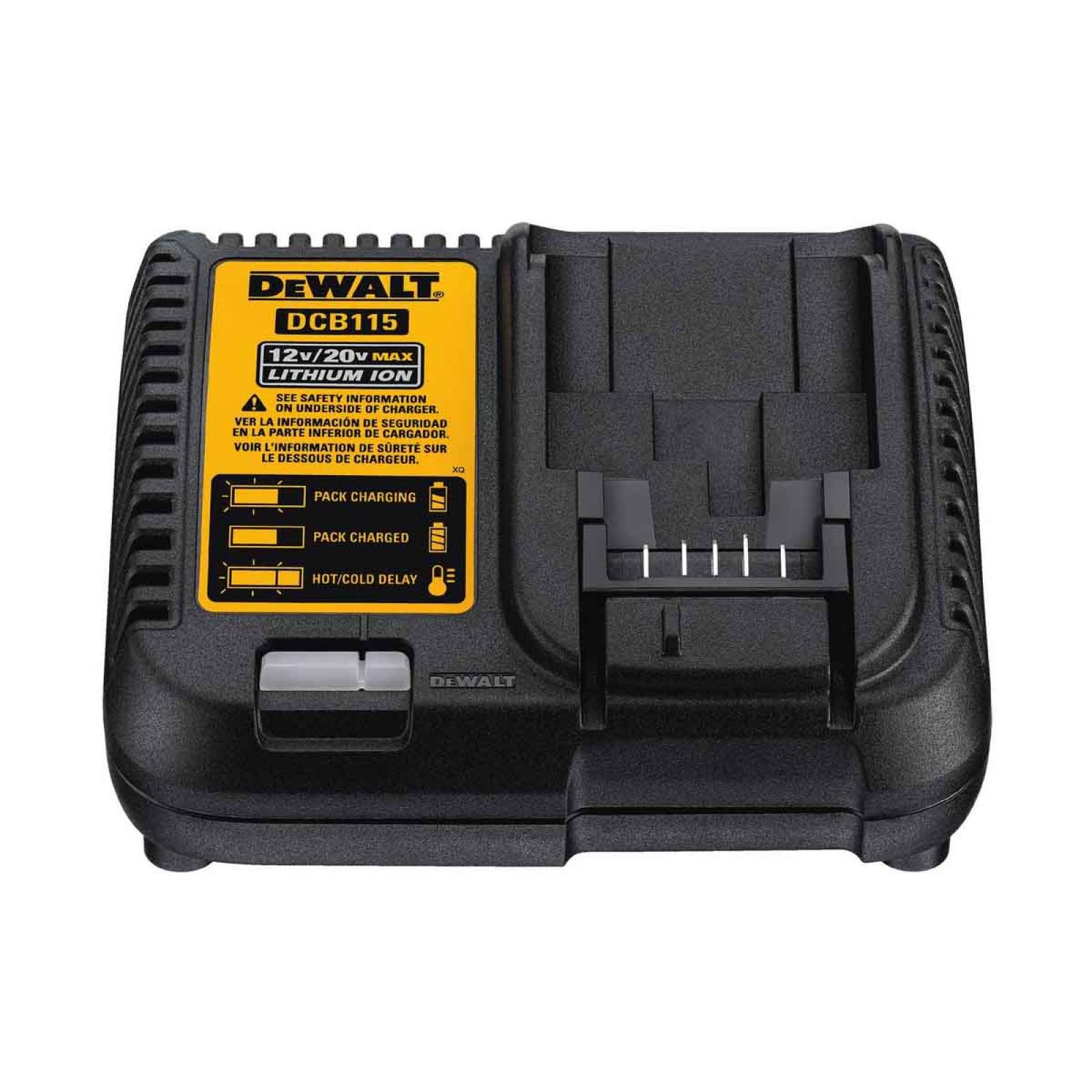 Set Bateria 20v 3ah Cargador Para Herramienta Taladro Dewalt 