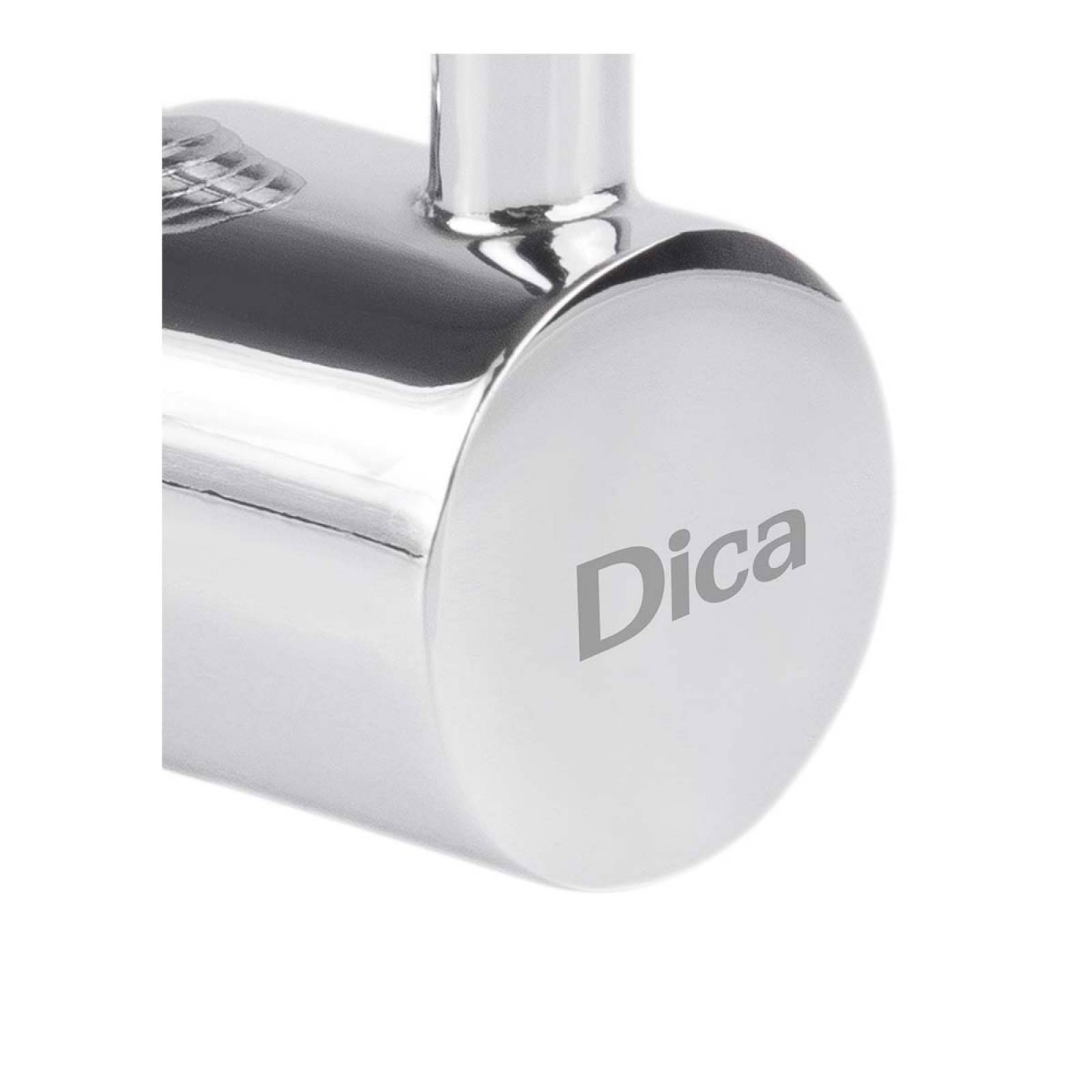 Llave Angular Cromo Con Maneral De Palanca Para Wc Casa Dica 