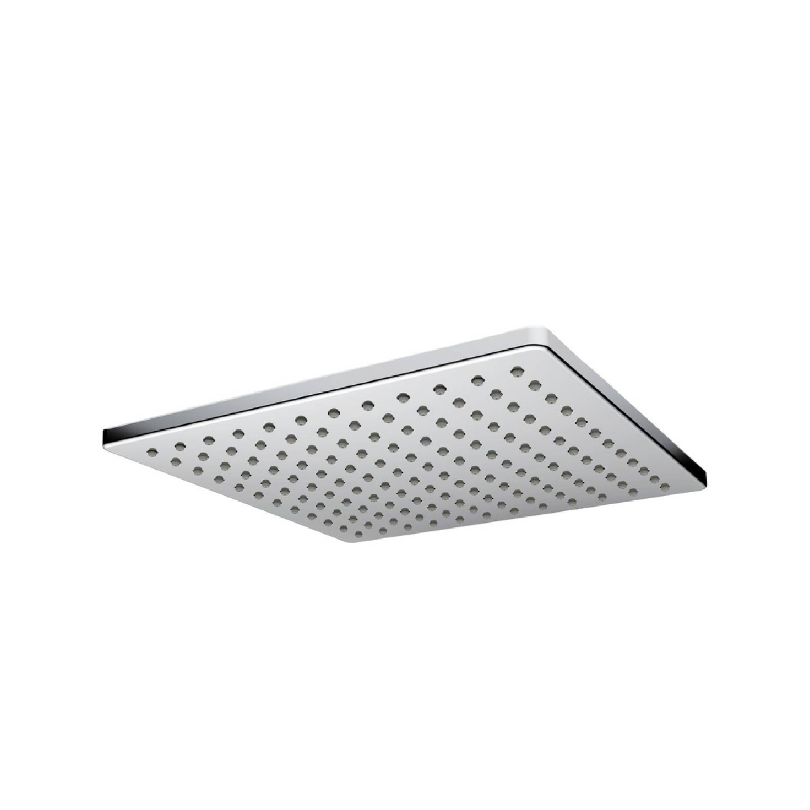 Regadera De Plato Cuadrada 22 Cm Cromo Para Baño Casa Urrea