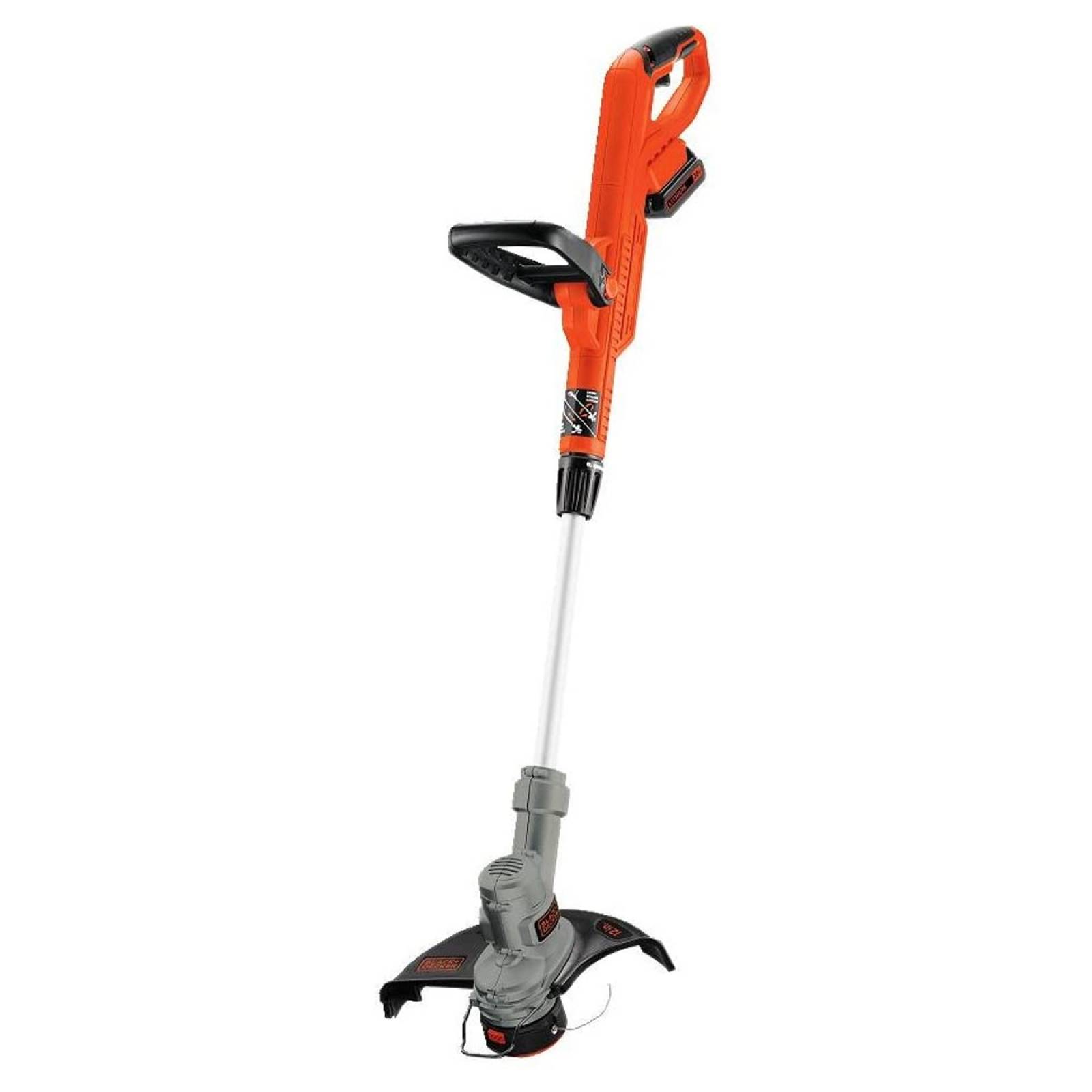 Desbrozadora Orilladora Inalambrica 12 In Black And Decker