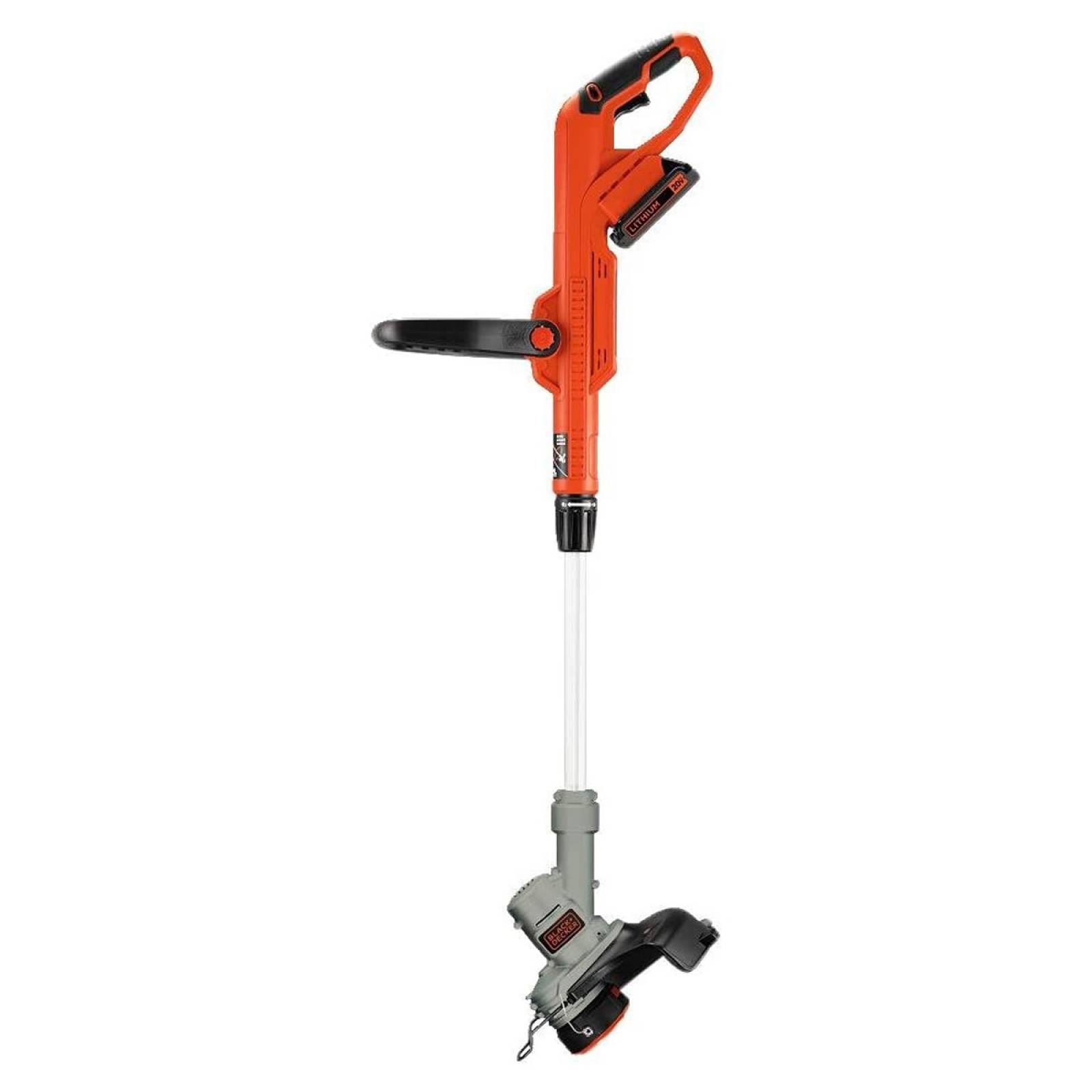Desbrozadora Orilladora Inalambrica 12 In Black And Decker