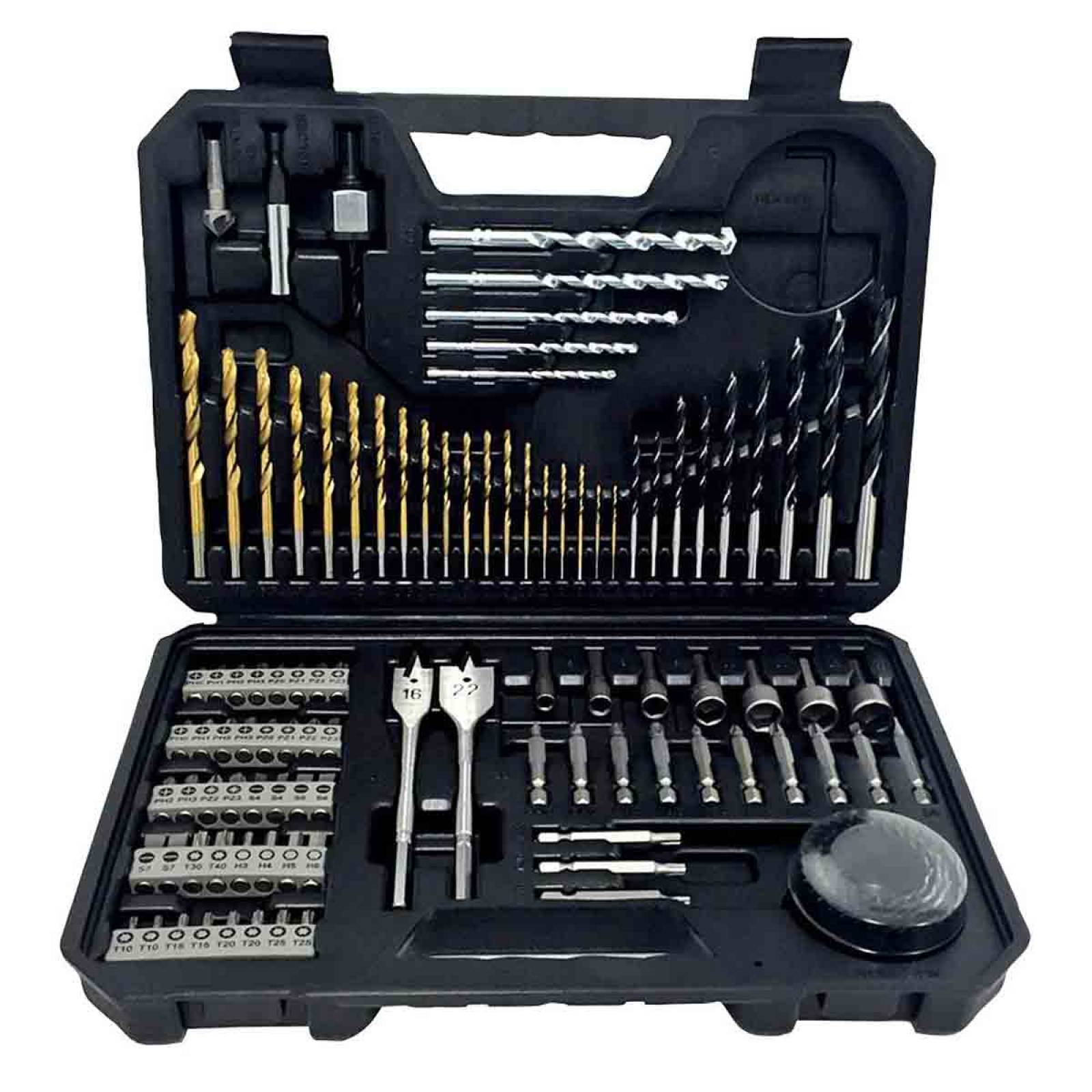 Set Kit De Brocas Y Puntas Para Taladro 103 Piezas Bosch 