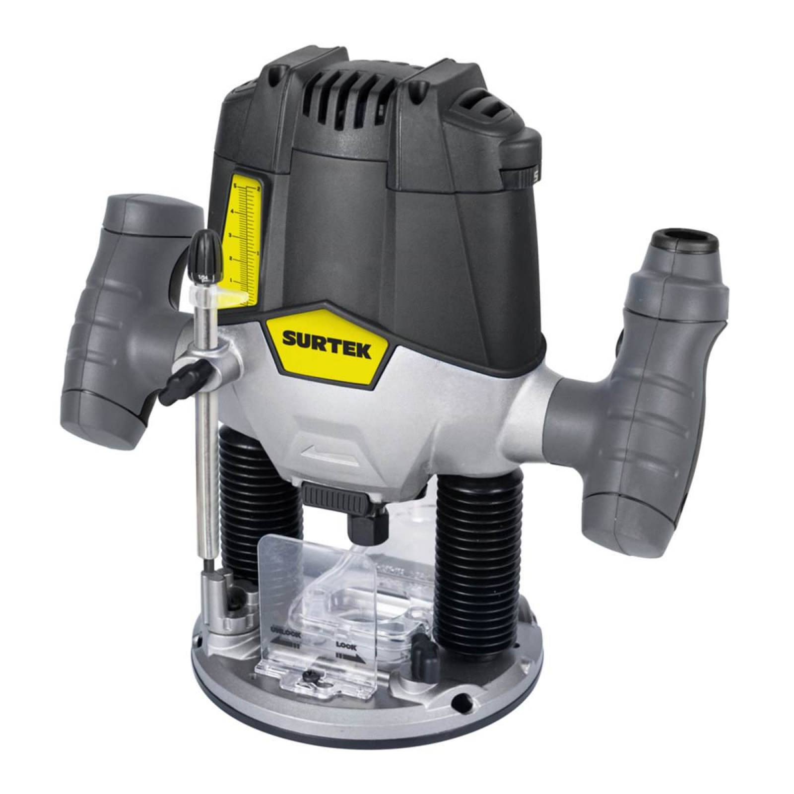 Router Fresadora Rebajadora Para Madera 1/3 In 1/4 In Surtek 