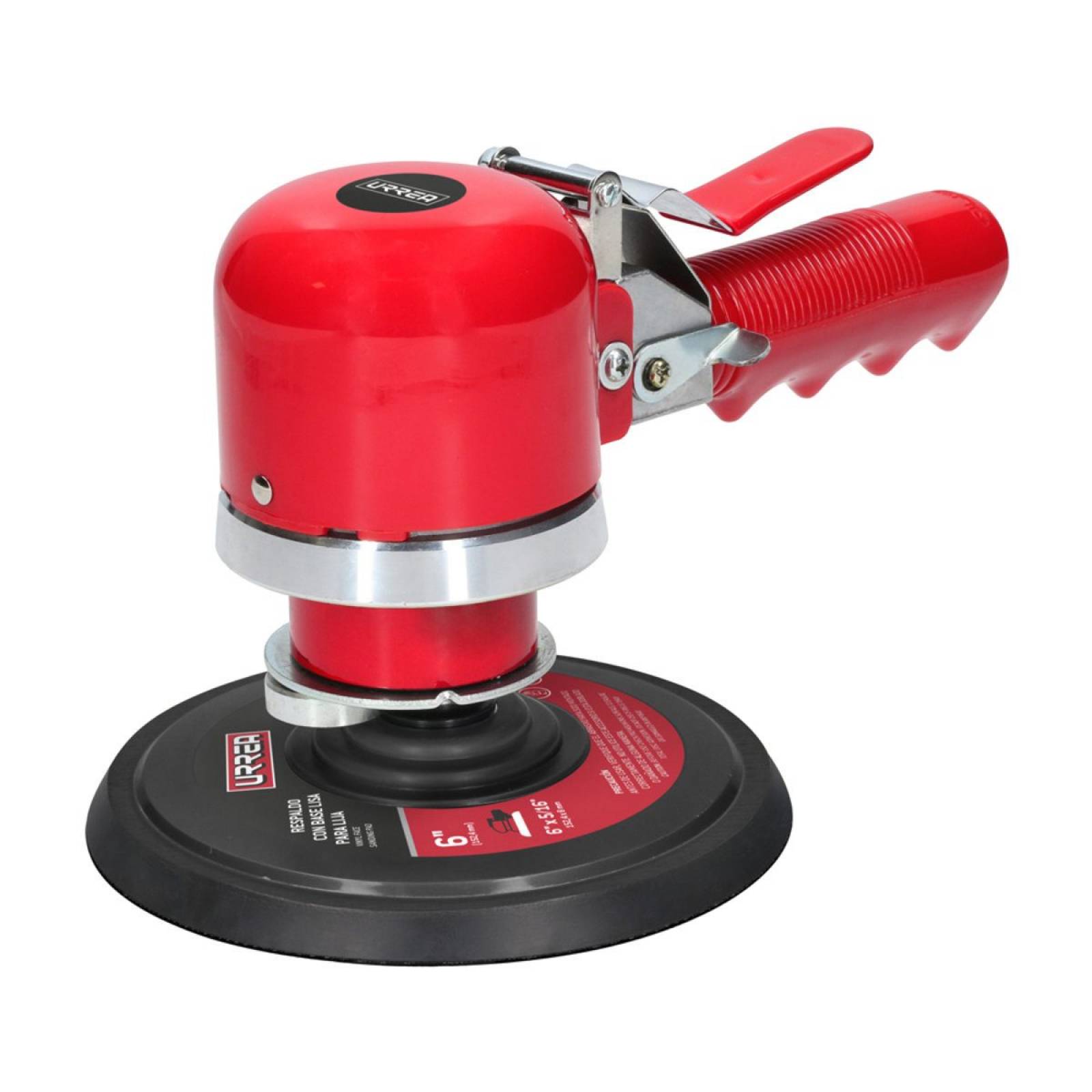 Lijadora Roto Orbital Neumatica 6in 90psi Metal Madera Urrea 
