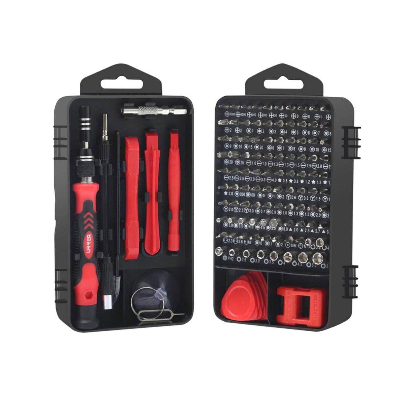 Kit Desarmador Destornillador Reparacion Celular 117pz Urrea 