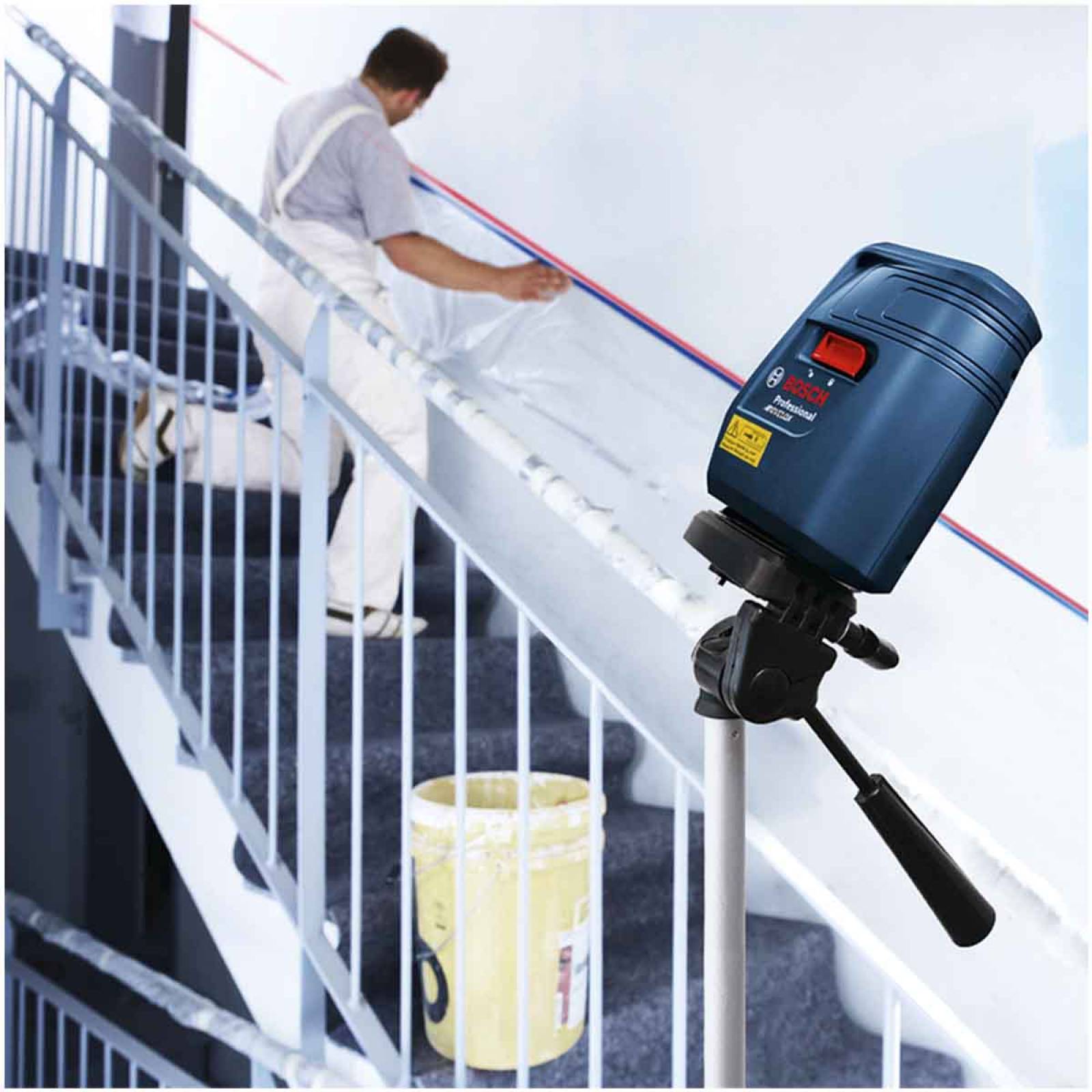 Nivel Laser Rojo De Lineas Cruzadas Nivelox Gll 3x Bosch 