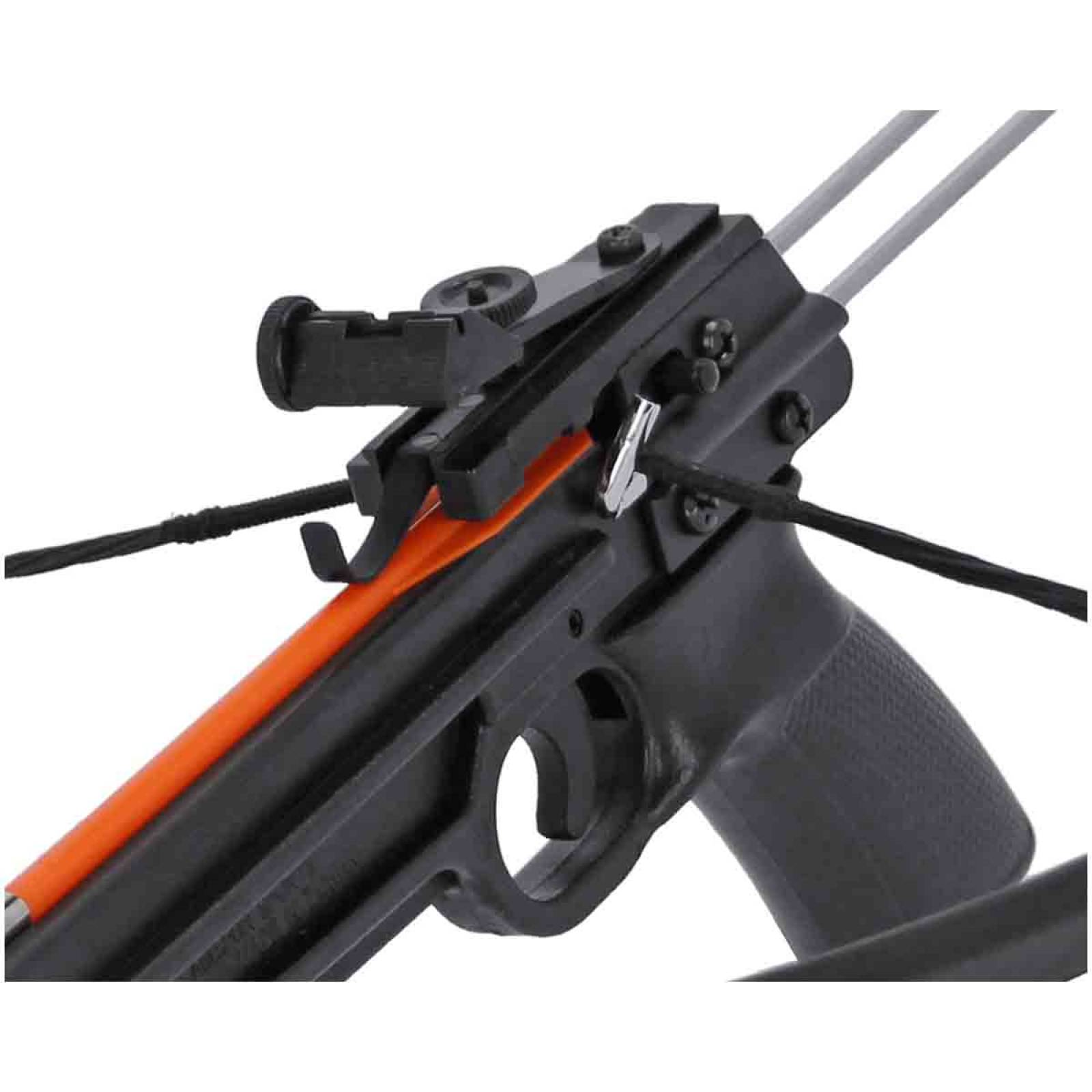 Ballesta Negra 50lbs + 5 Flechas Caceria Caza Tiro Deportivo 