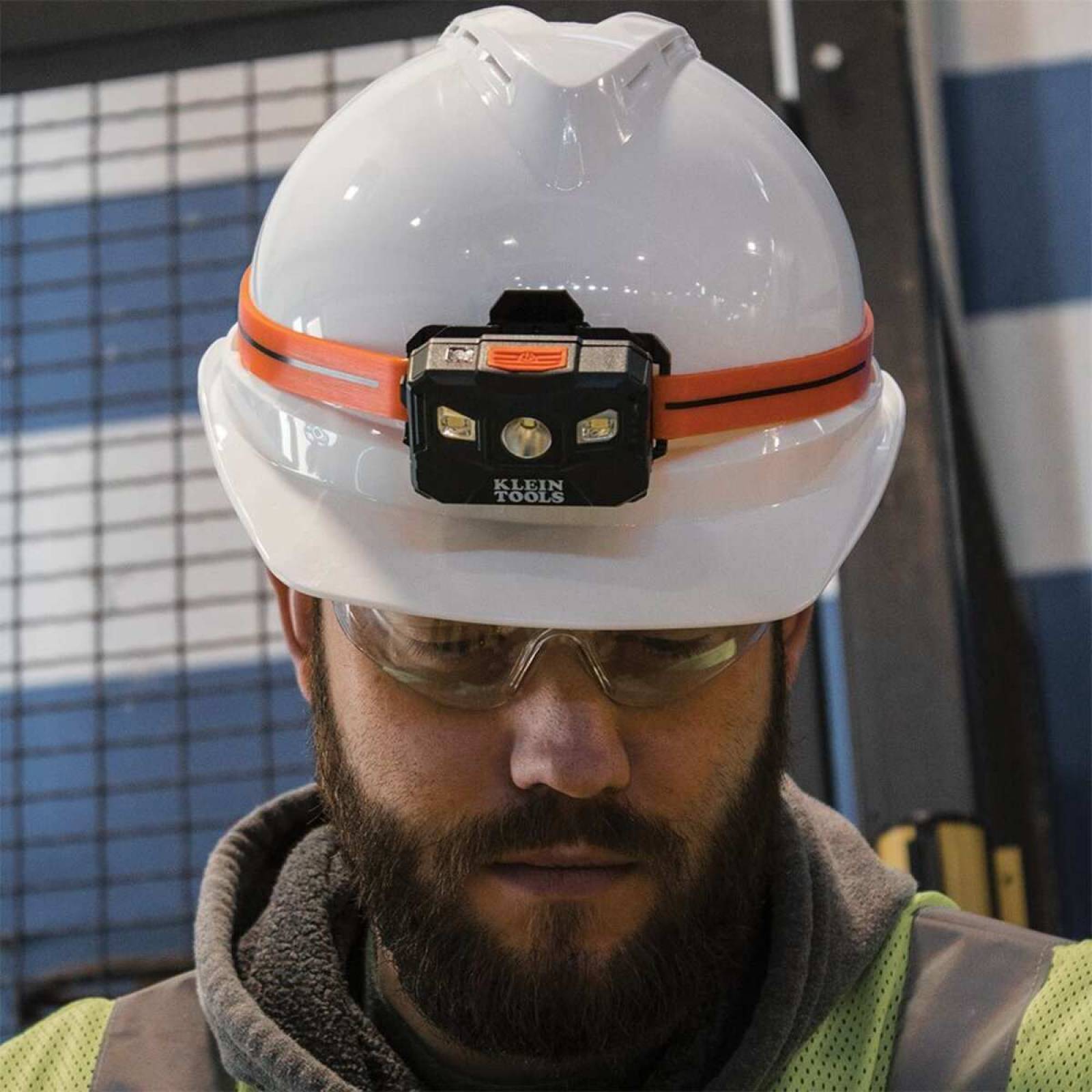 Linterna Lampara Frontal Led Recargable Correa Klein Tools 