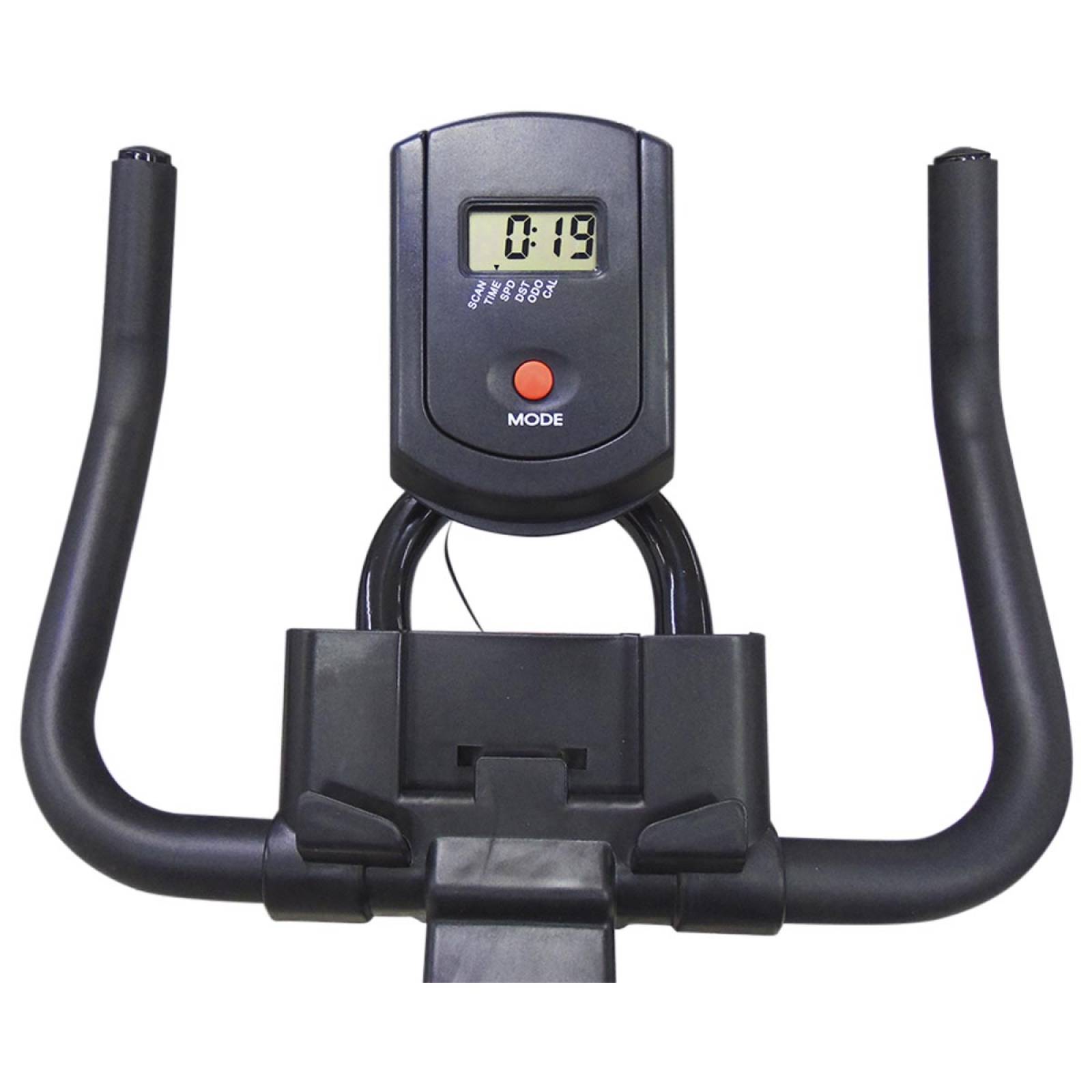 Bicicleta Spinning Fitness Estatica De Ejercicio Hogar Gym Rojo/Negro