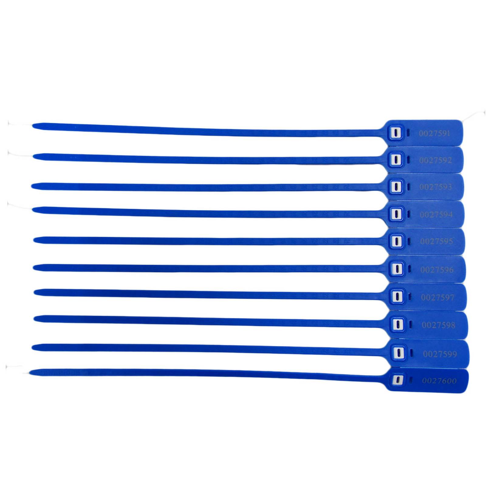 Sellos De Seguridad Cinchos 40CM Folio Inserto Metal 500 Pzs