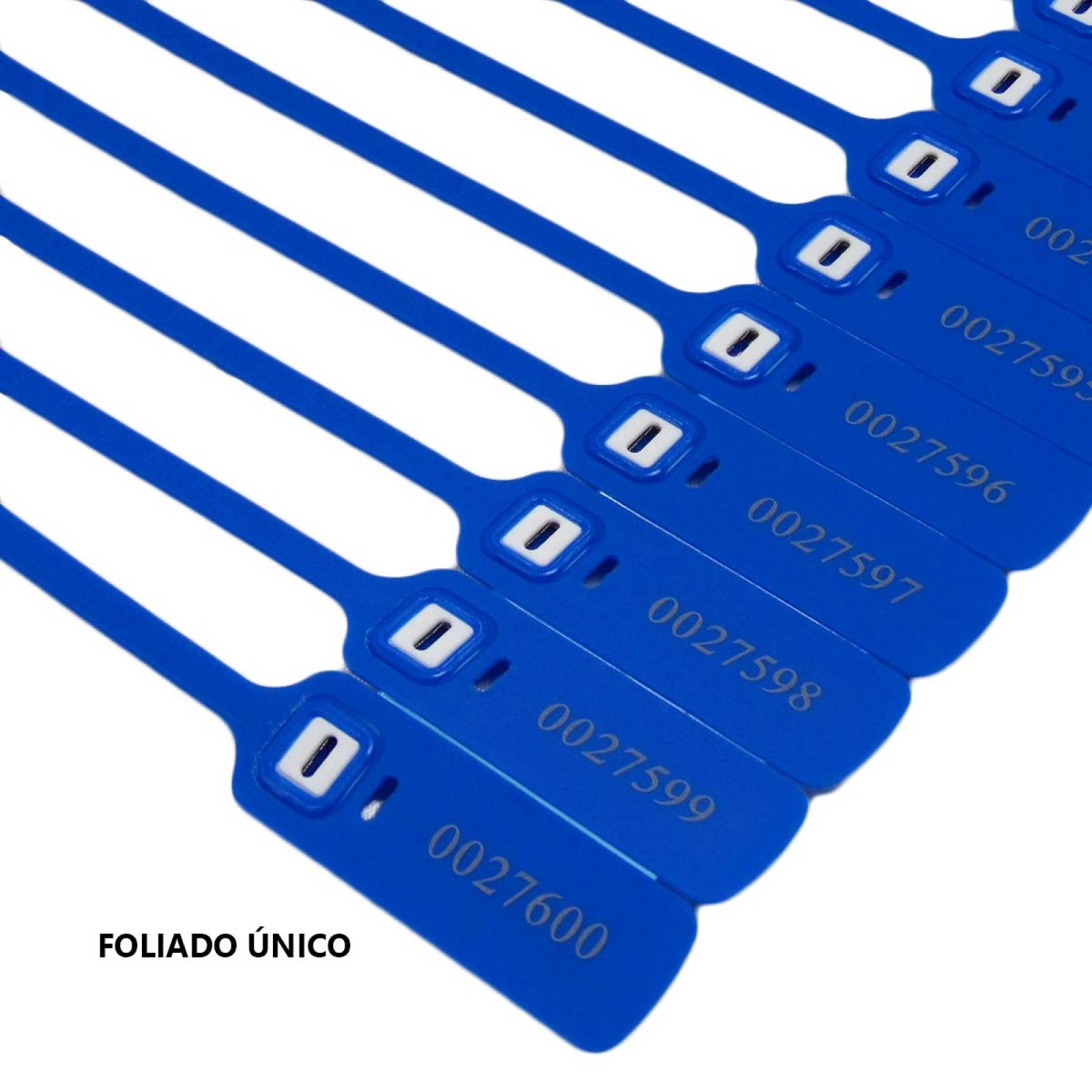 Sellos De Seguridad Cinchos 40CM Folio Inserto Metal 500 Pzs