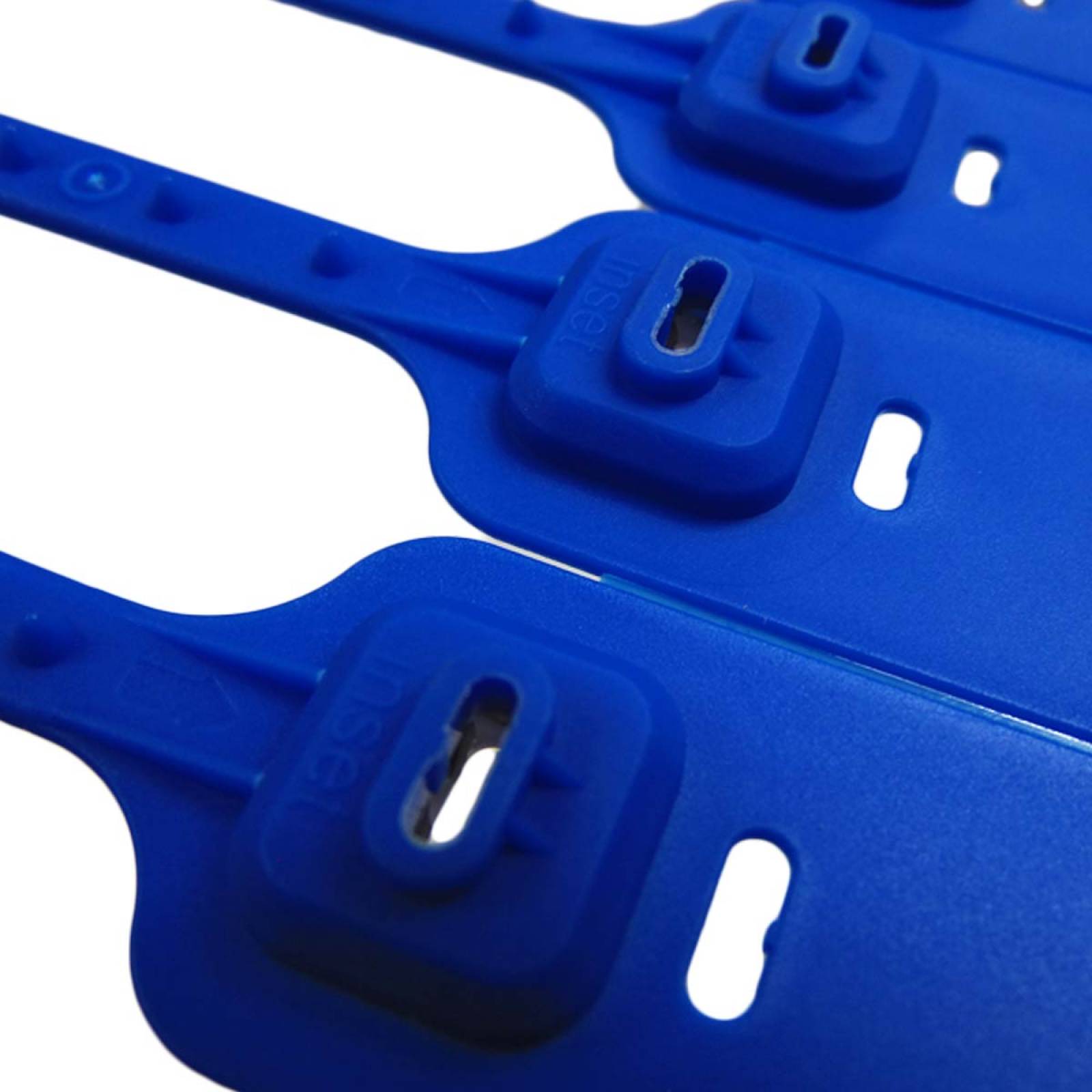 Sellos De Seguridad Cinchos 40CM Folio Inserto Metal 500 Pzs