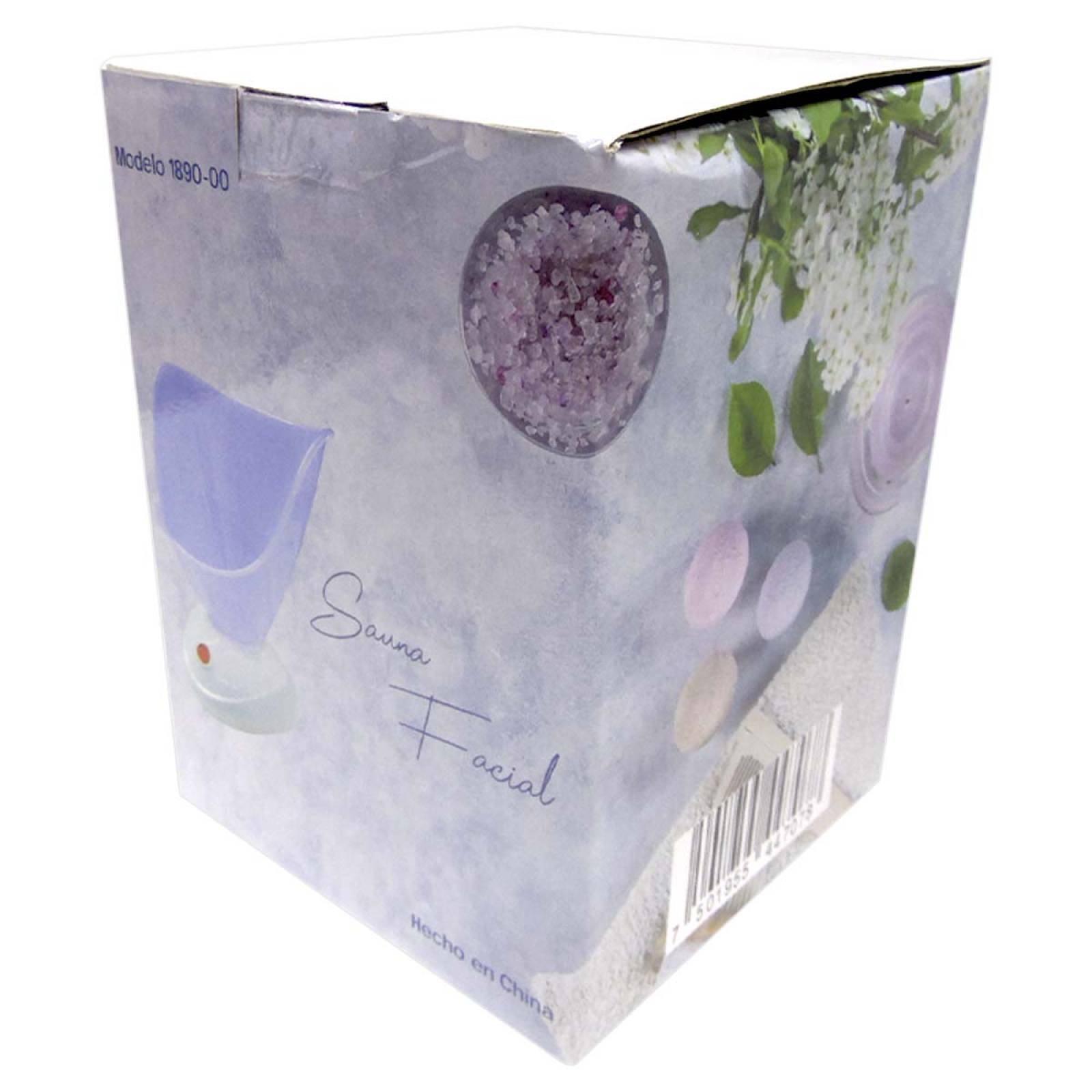 Sauna Facial con Vaso Dosificador Plastico/Metal Cap 30ml 1890-00 Mulimport 