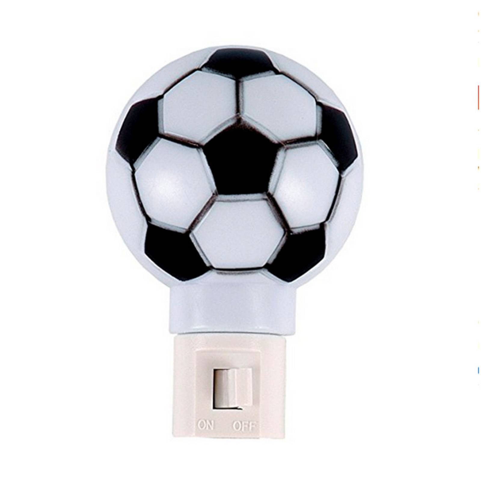 Lampara Luz De Noche Balon Pelota Futbol Niños Recamara Foy 