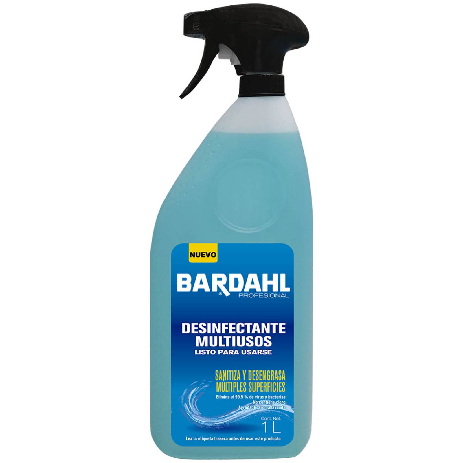 Desinfectante Limpiador Multiusos Desengrasante 1L Bardahl