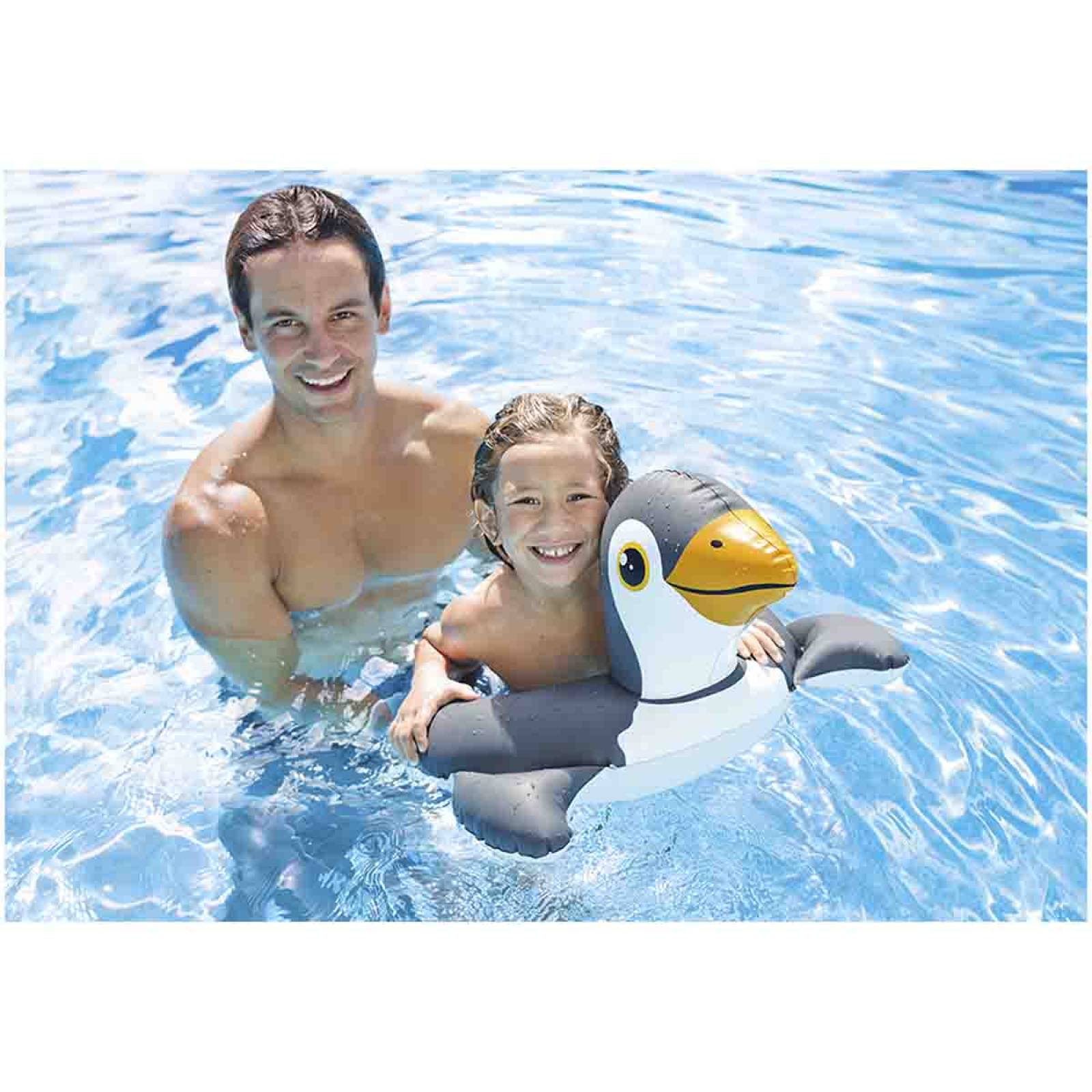 Flotador Salvavidas Inflable Pingüino Pato O Flamingo Intex 