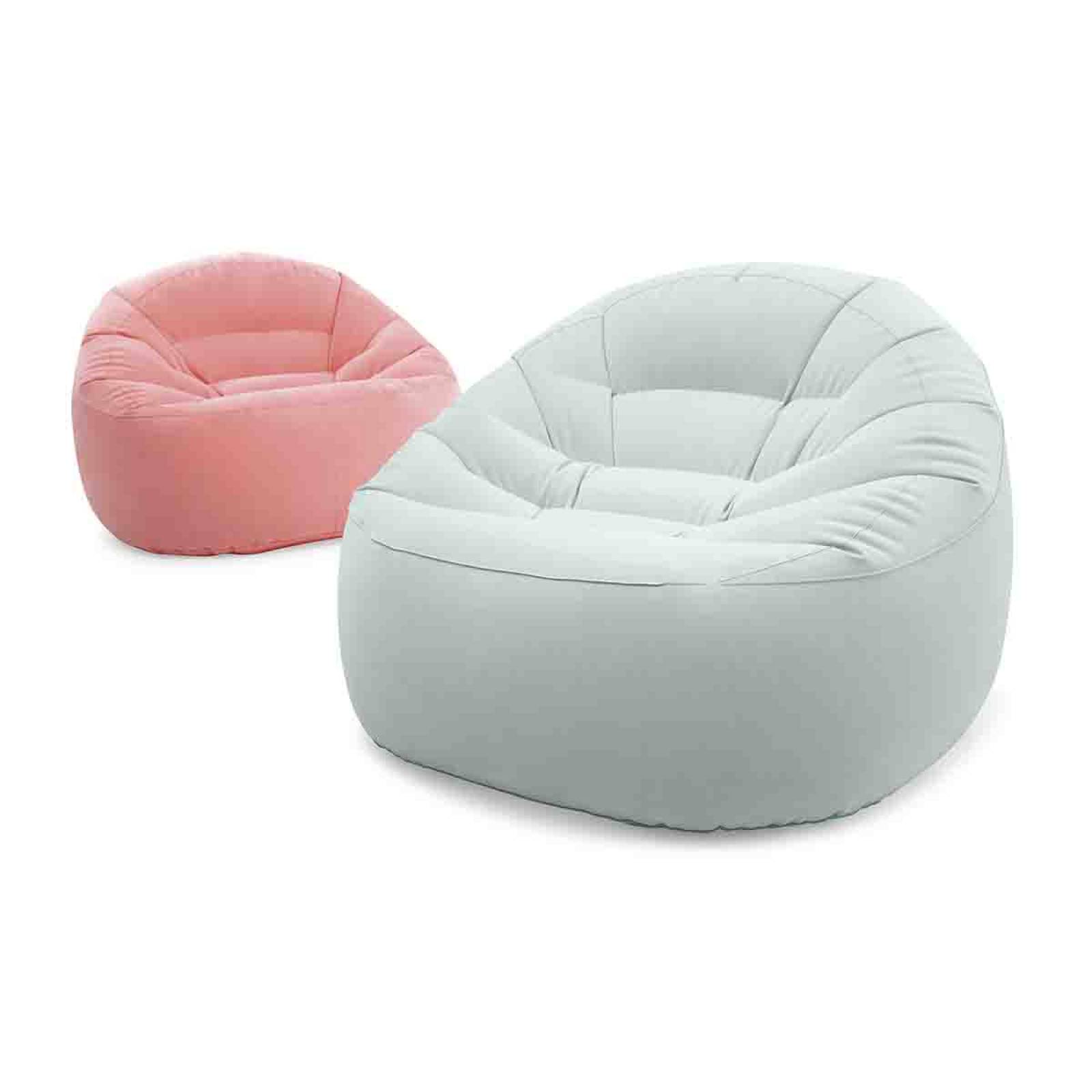 Sillon Sofa Puff Inflable Colores Surtidos Hogar Casa Intex