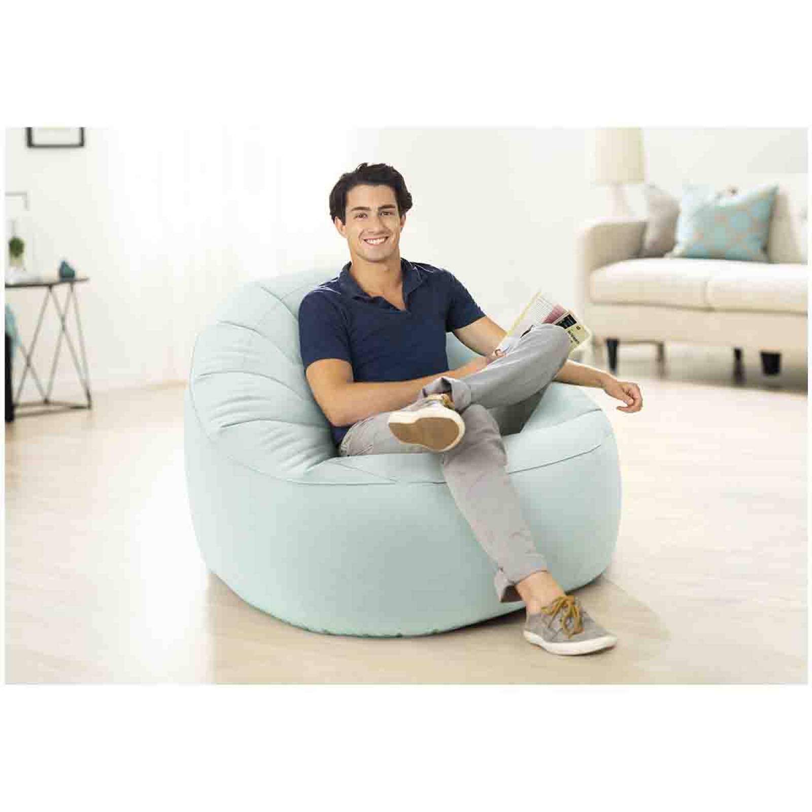 Sillon Sofa Puff Inflable Colores Surtidos Hogar Casa Intex