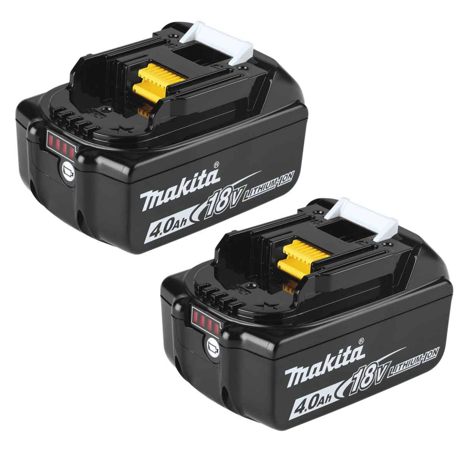 Esmeriladora Angular Inalámbrica 4-1/2"+Cargador+2 Baterías DGA452RMJ Makita 