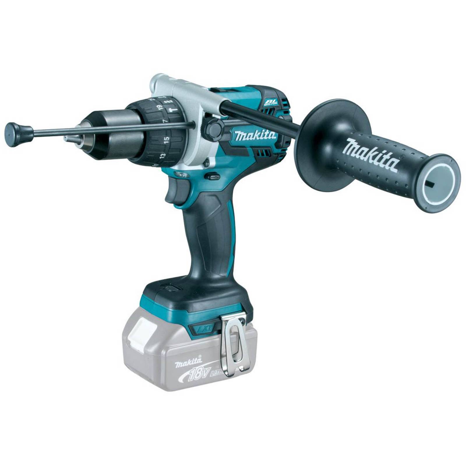 Rotomartillo Atornillador 18V + Baterias +  Maletin Makita