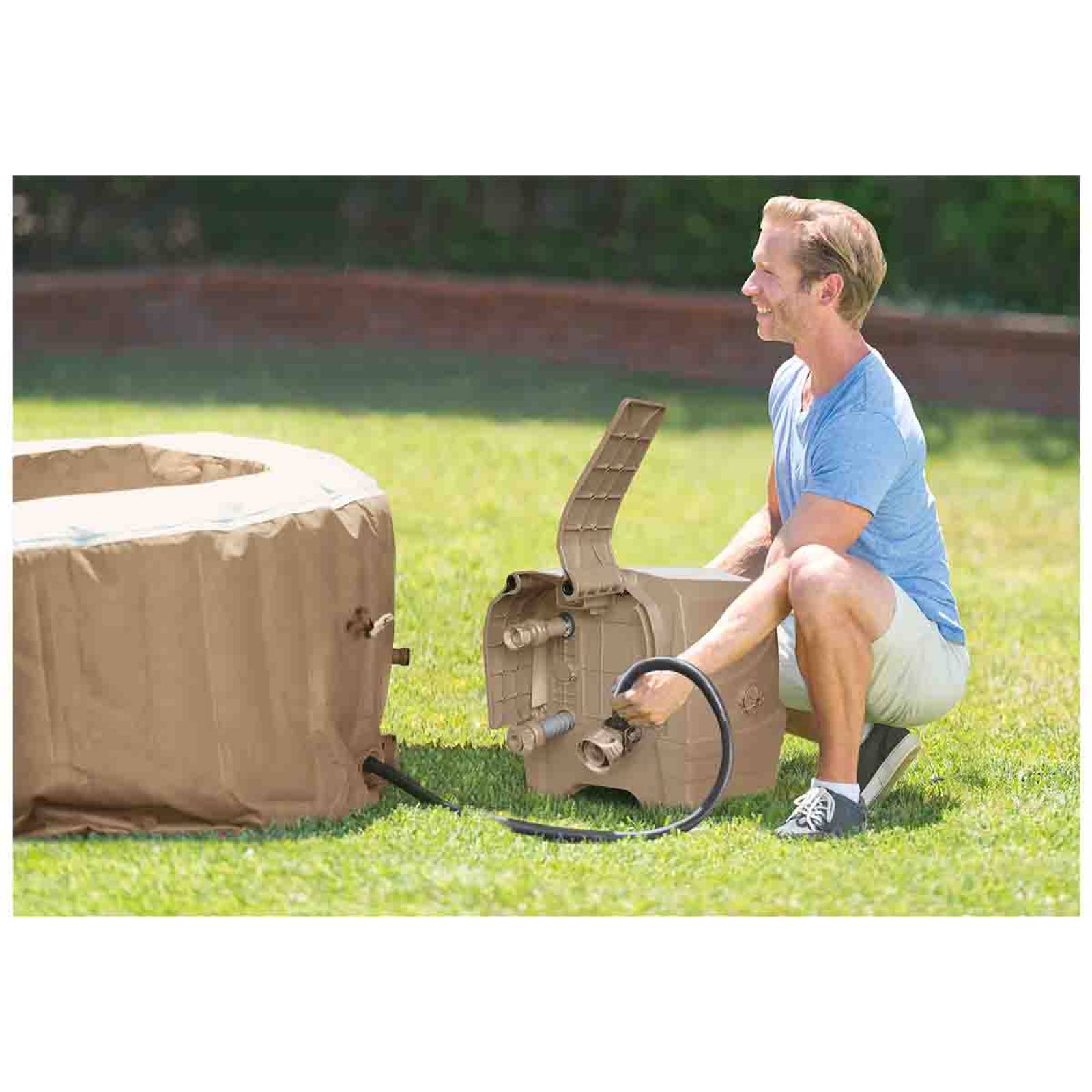 Alberca Jacuzzi Tina Hidromasaje Inflable 4 Personas Intex 