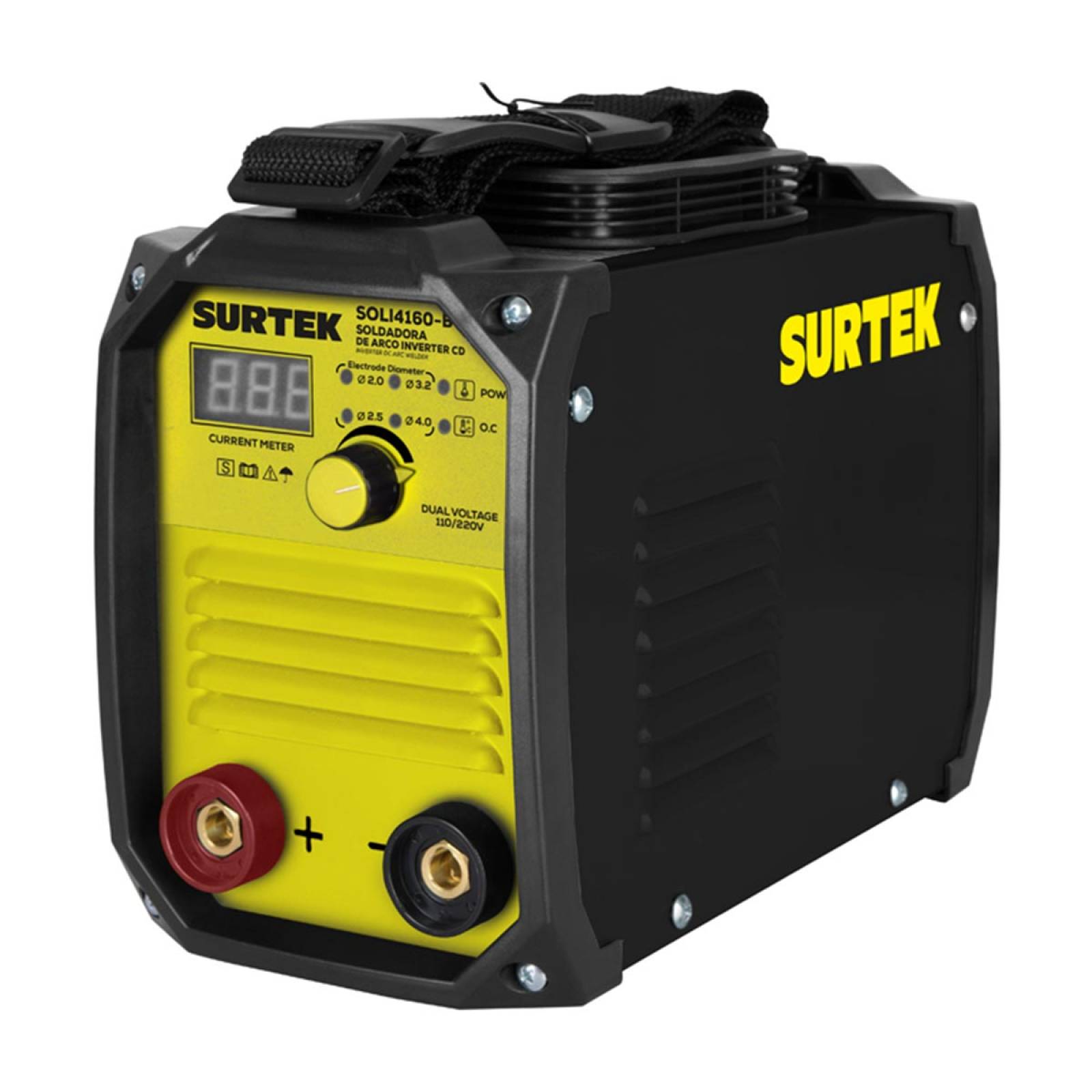 Soldadora Inversora Inverter 160a Uso Rudo Herreria Surtek 