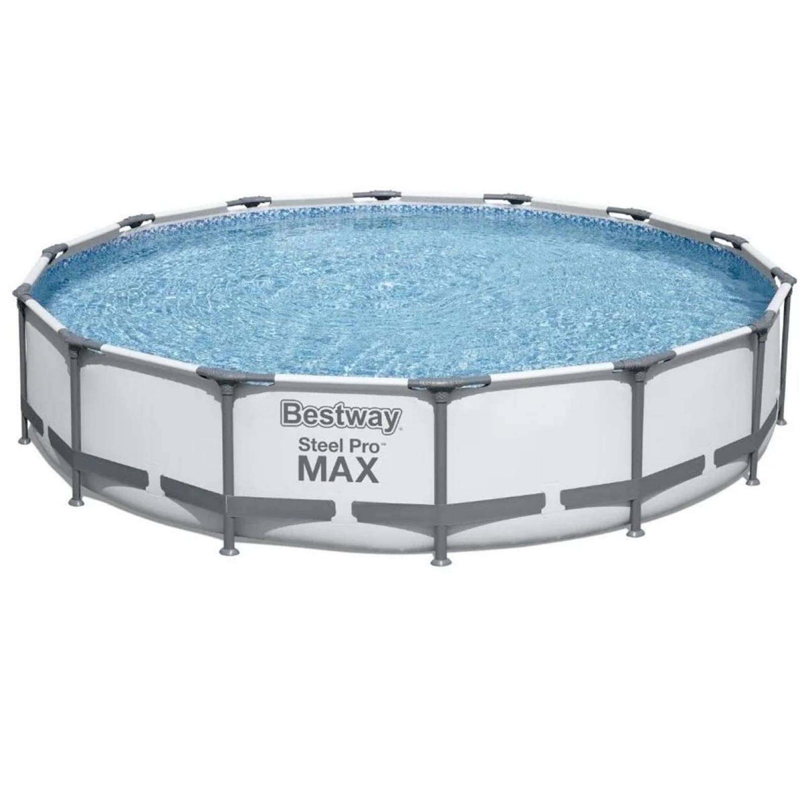 Alberca Piscina Estructural Circular Steel Pro 427Cm Bestway