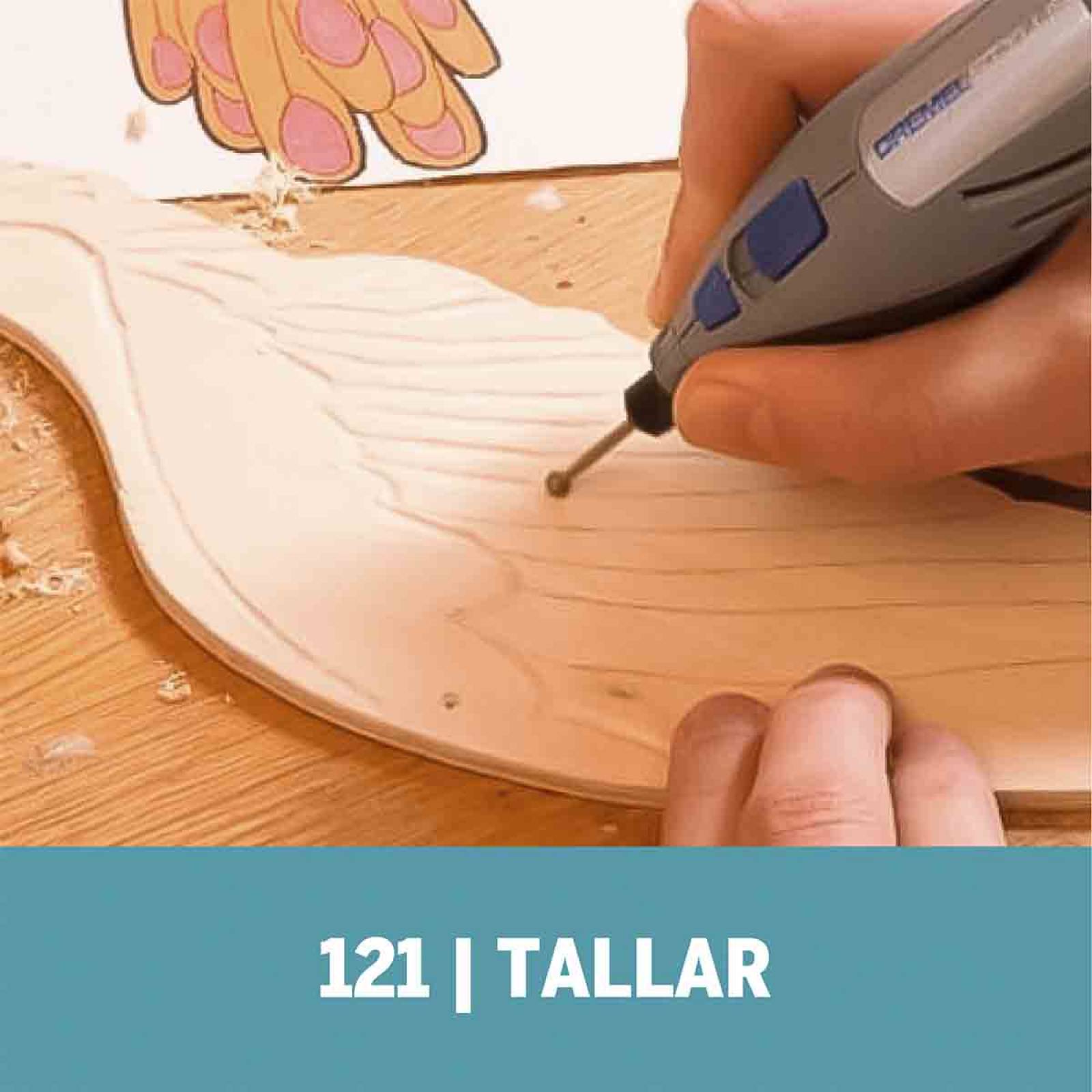 Dremel Accesorio Escariador 121 Alta Velocidad Cónico 1/4 In 